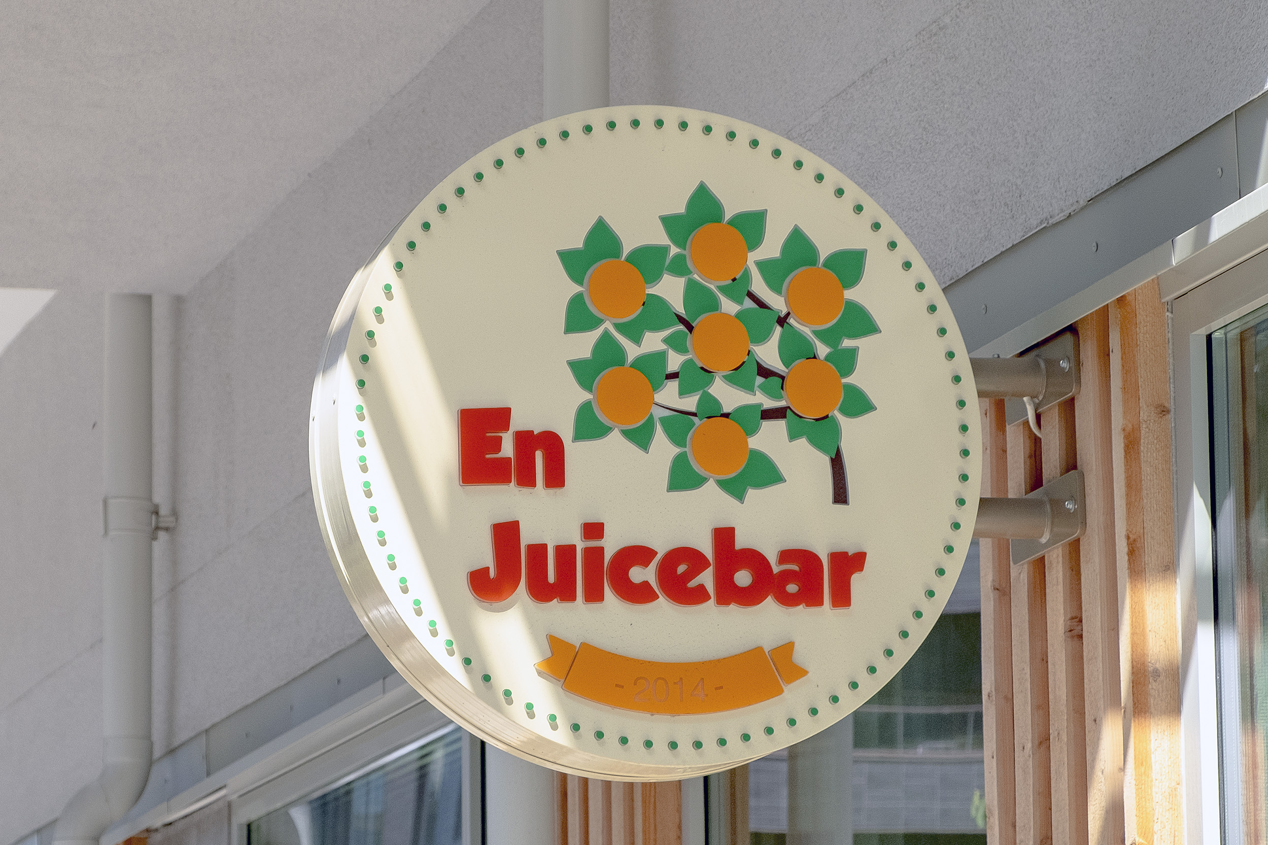 En juicebar Hammarby sjöstad