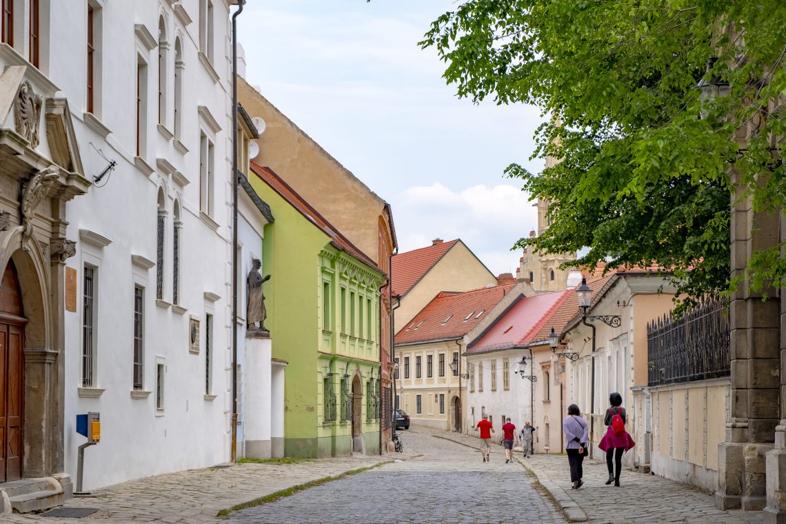 Kapitulska street i bratislava slovakien