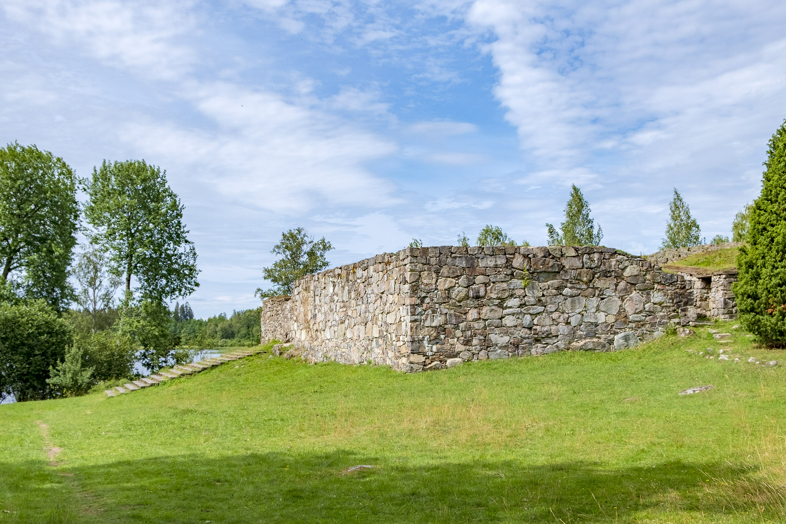 Hultaby Slottsruin Vetlanda