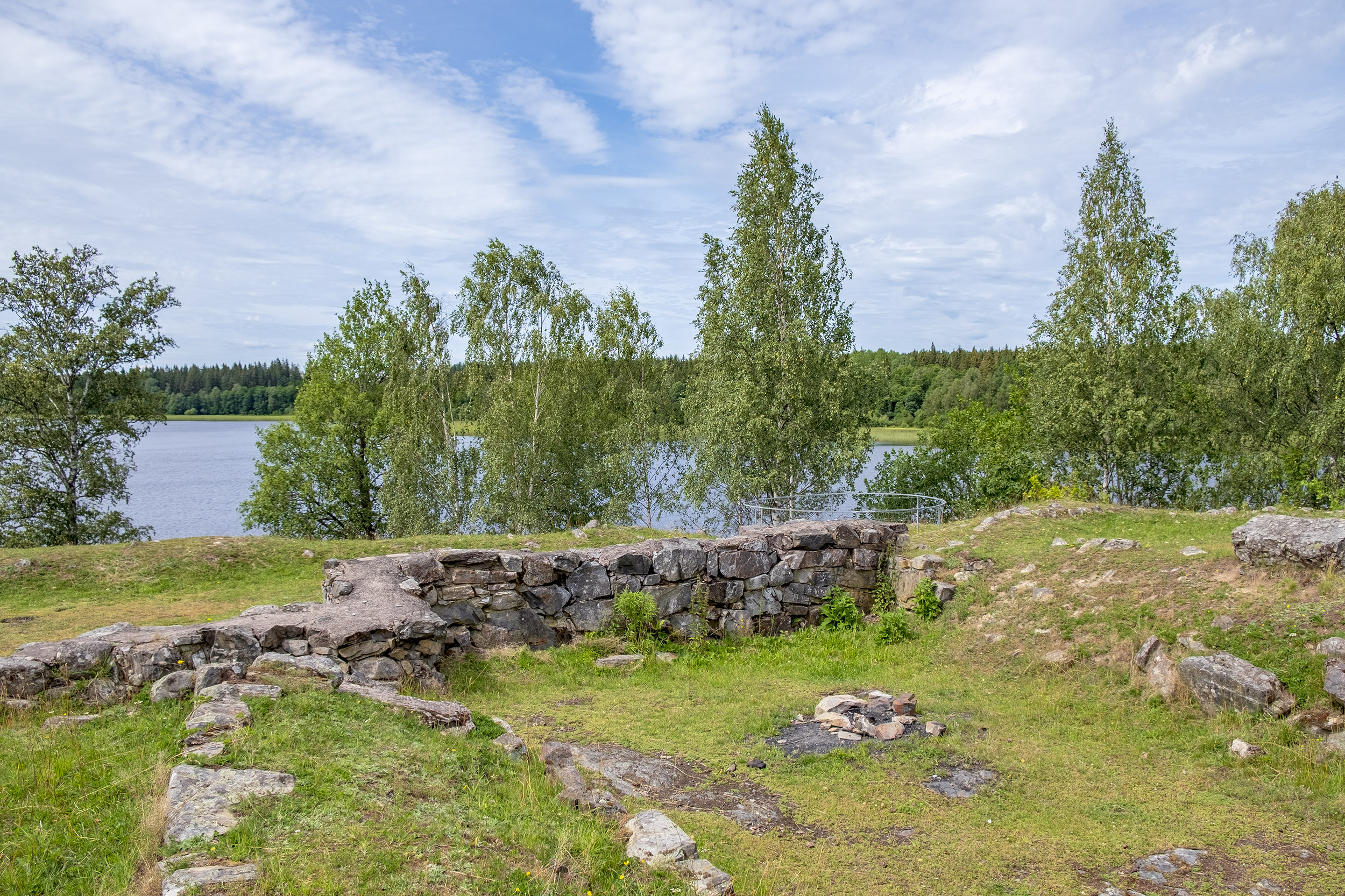 Hultaby Slottsruin Vetlanda