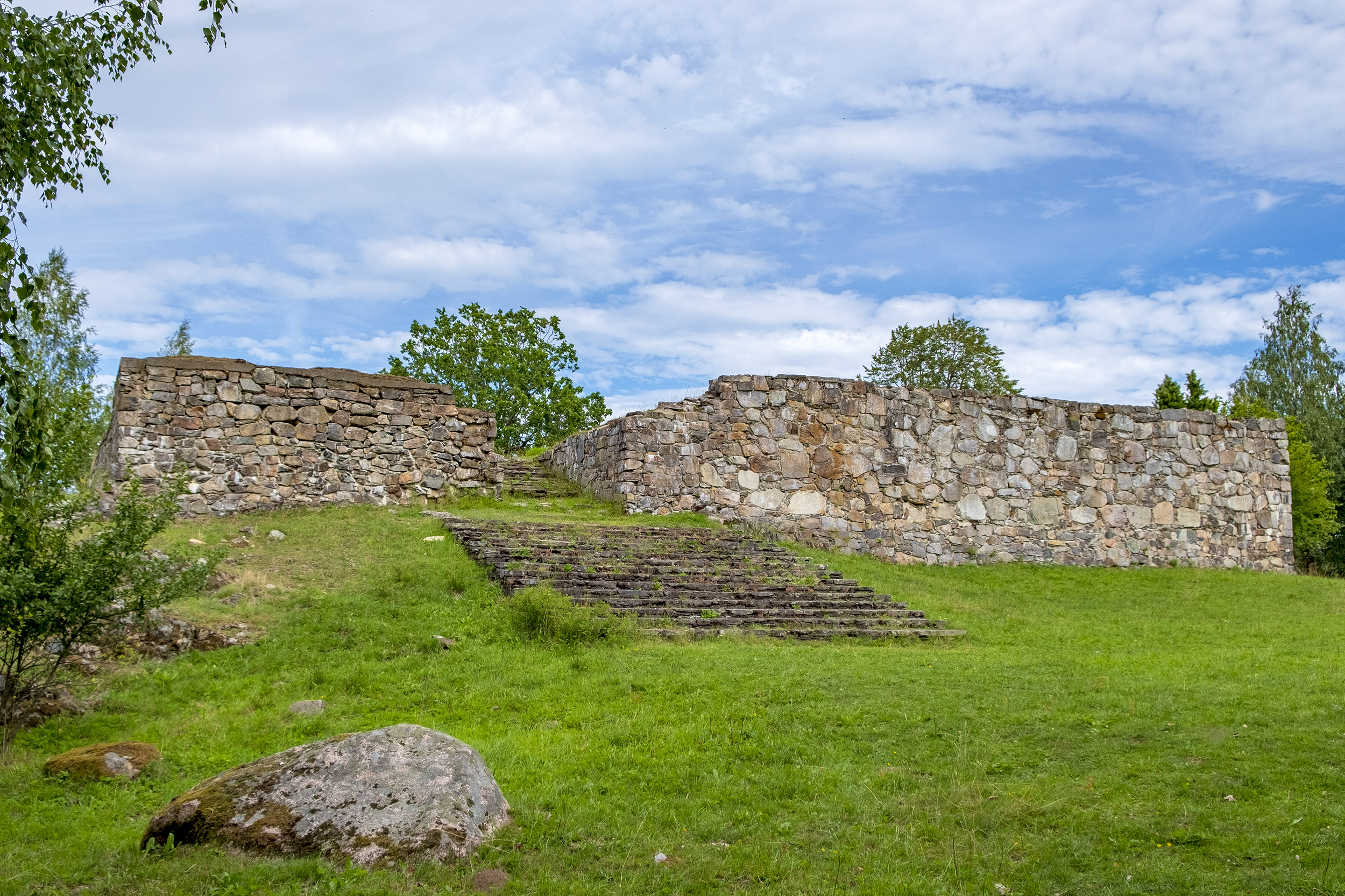 Hultaby Slottsruin Vetlanda