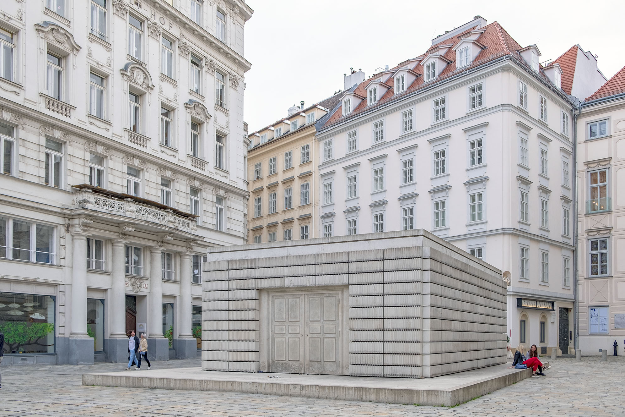Judenplatz Holocaust Memorial Vienna