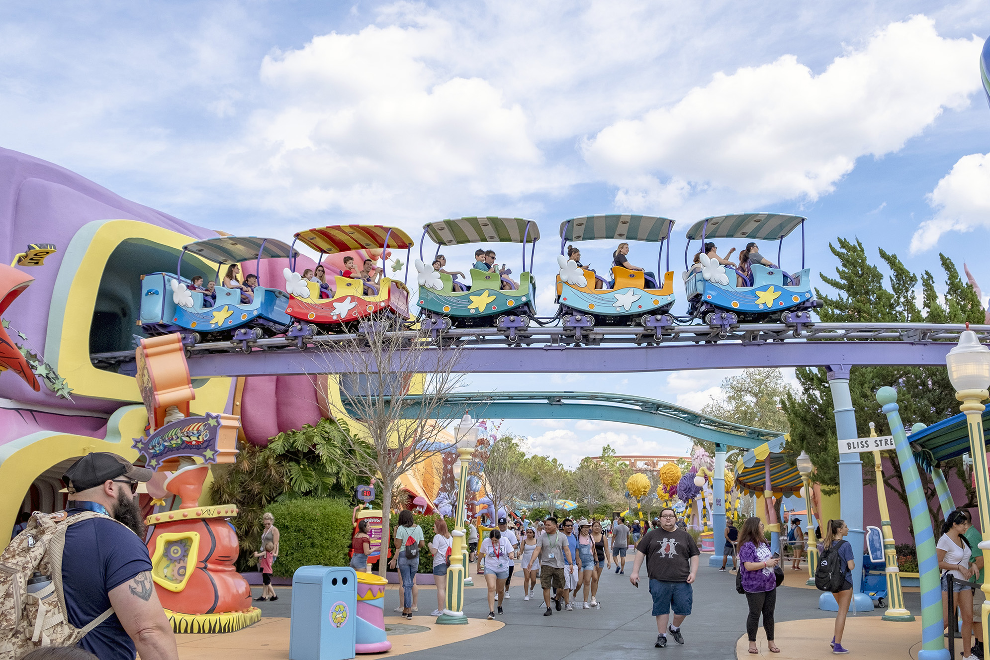 Seuss Trolley Train Islands of Adventure