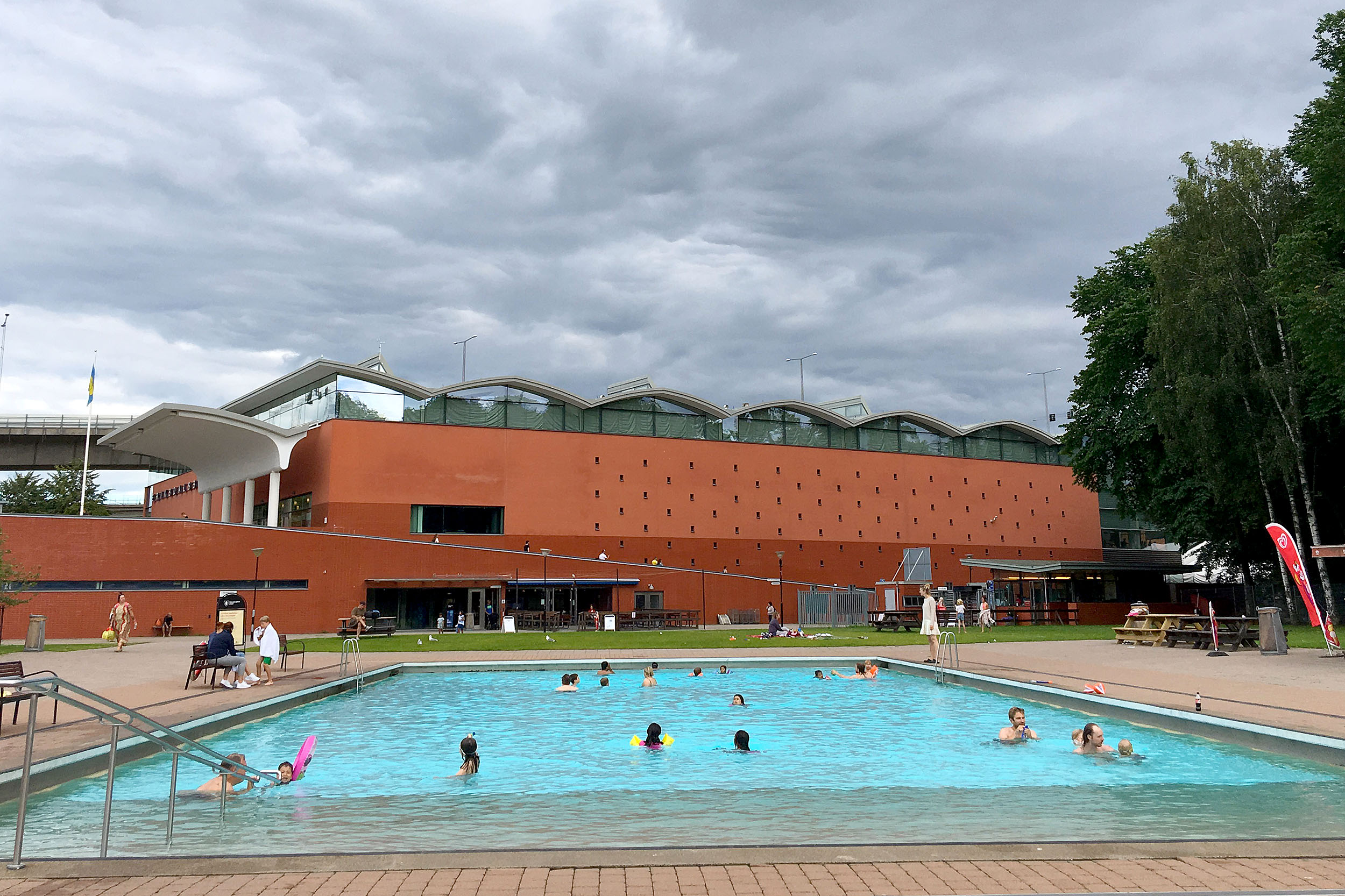 Eriksdalsbadet sommaren 2019