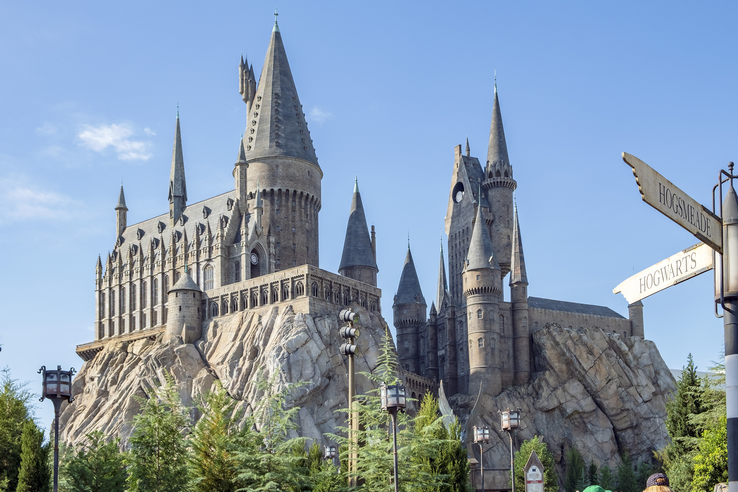 Hogwarts Castle i Wizarding World of Harry Potter