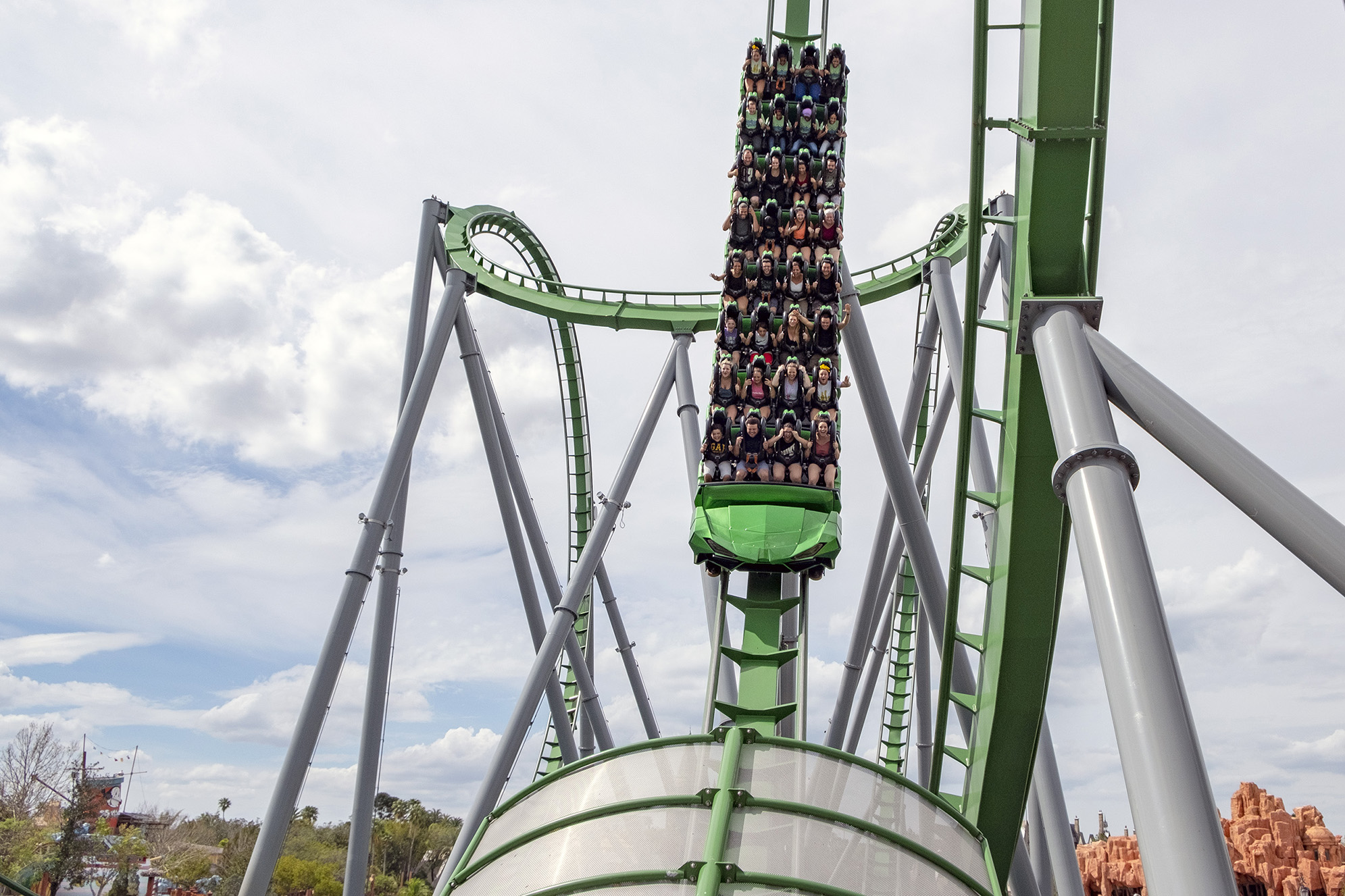 Hulk Coaster Islands of Adventure