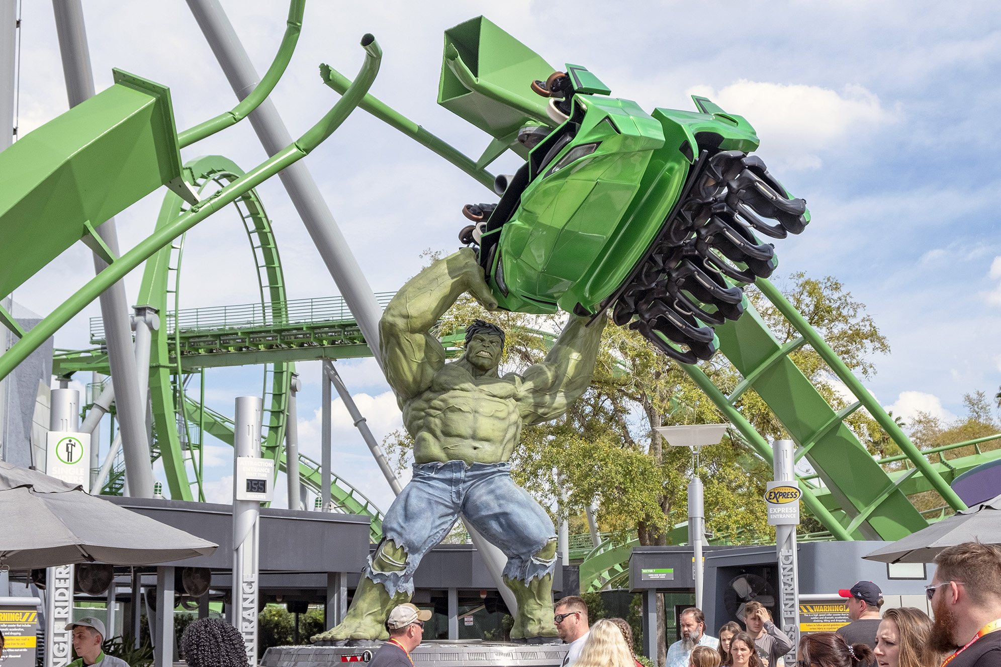 Hulk Coaster Islands of Adventure