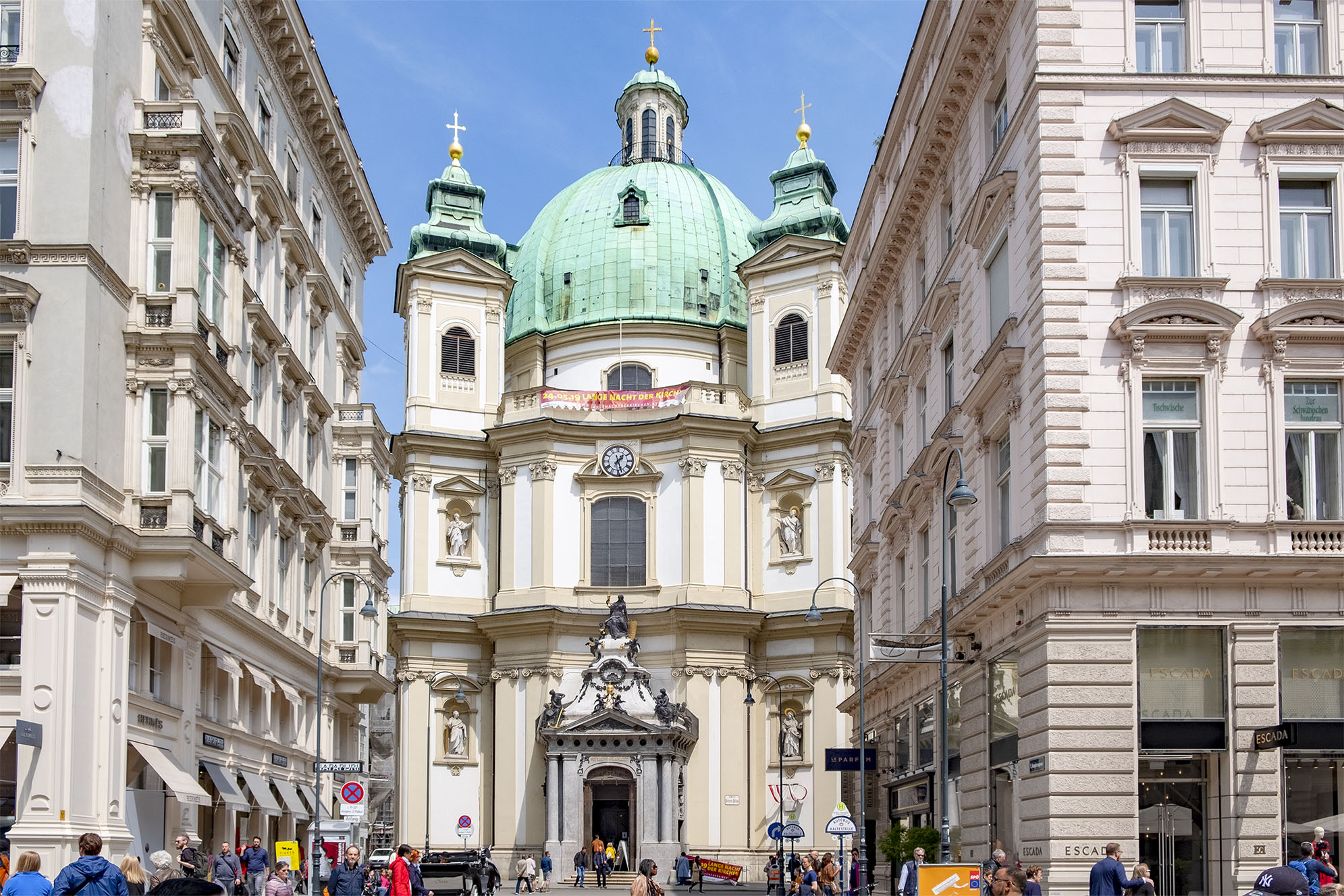 Peterskirche Wien Vienna Österrike Austria