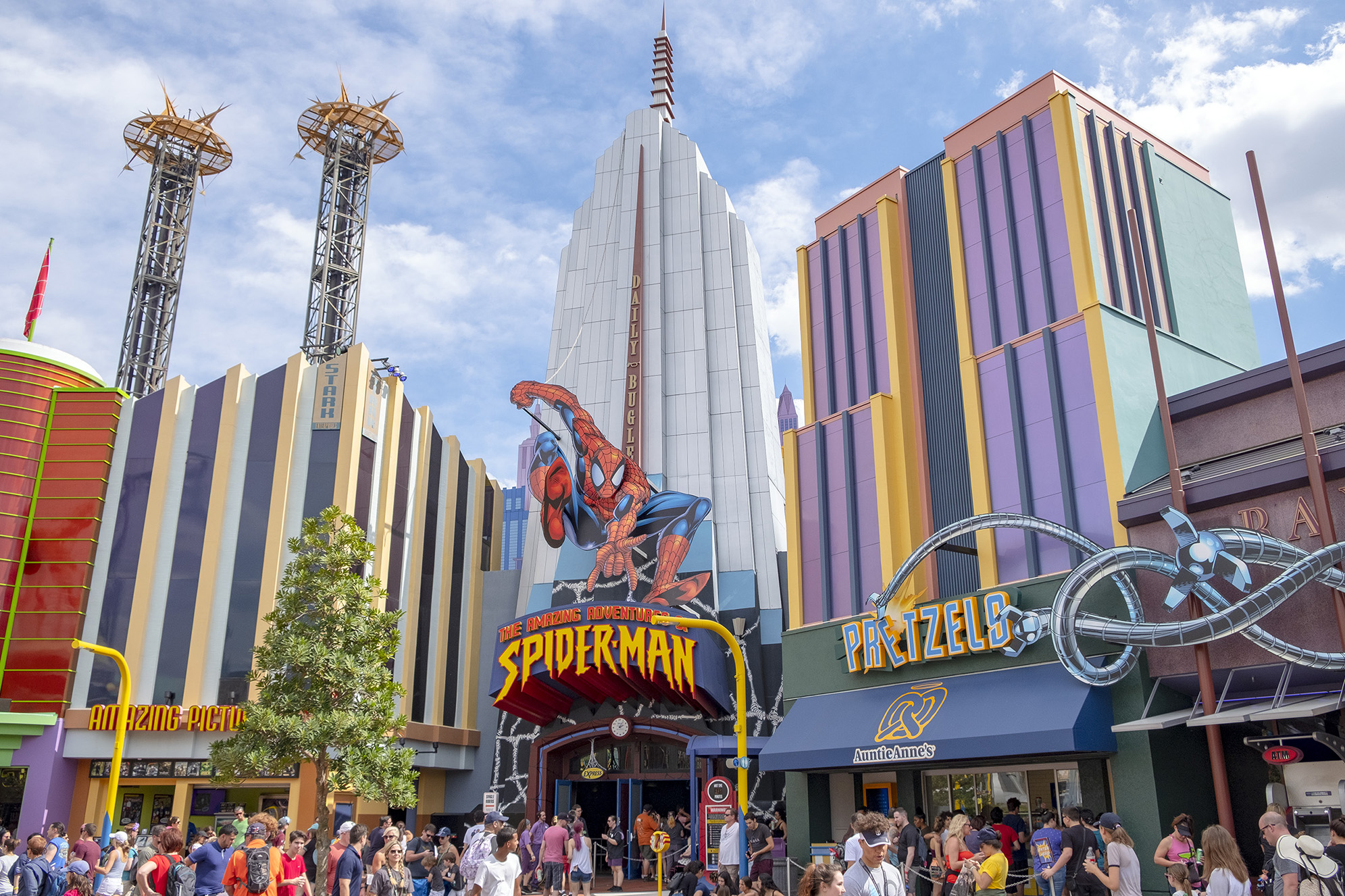 The Amazing Adventures of Spiderman på Islands of Adventure