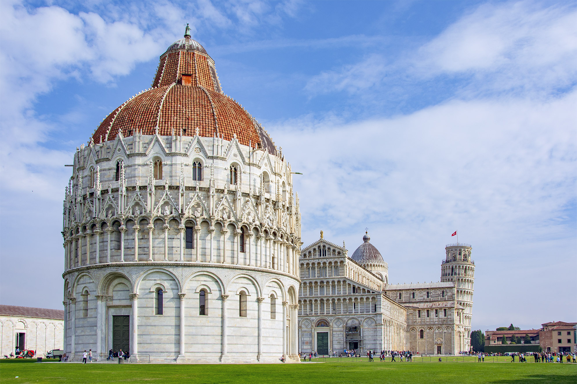 Lutande Tornet i Pisa