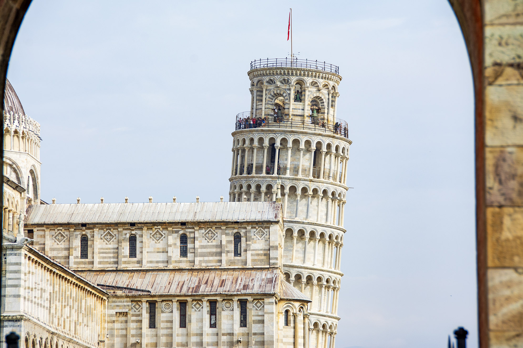 Lutande tornet i Pisa