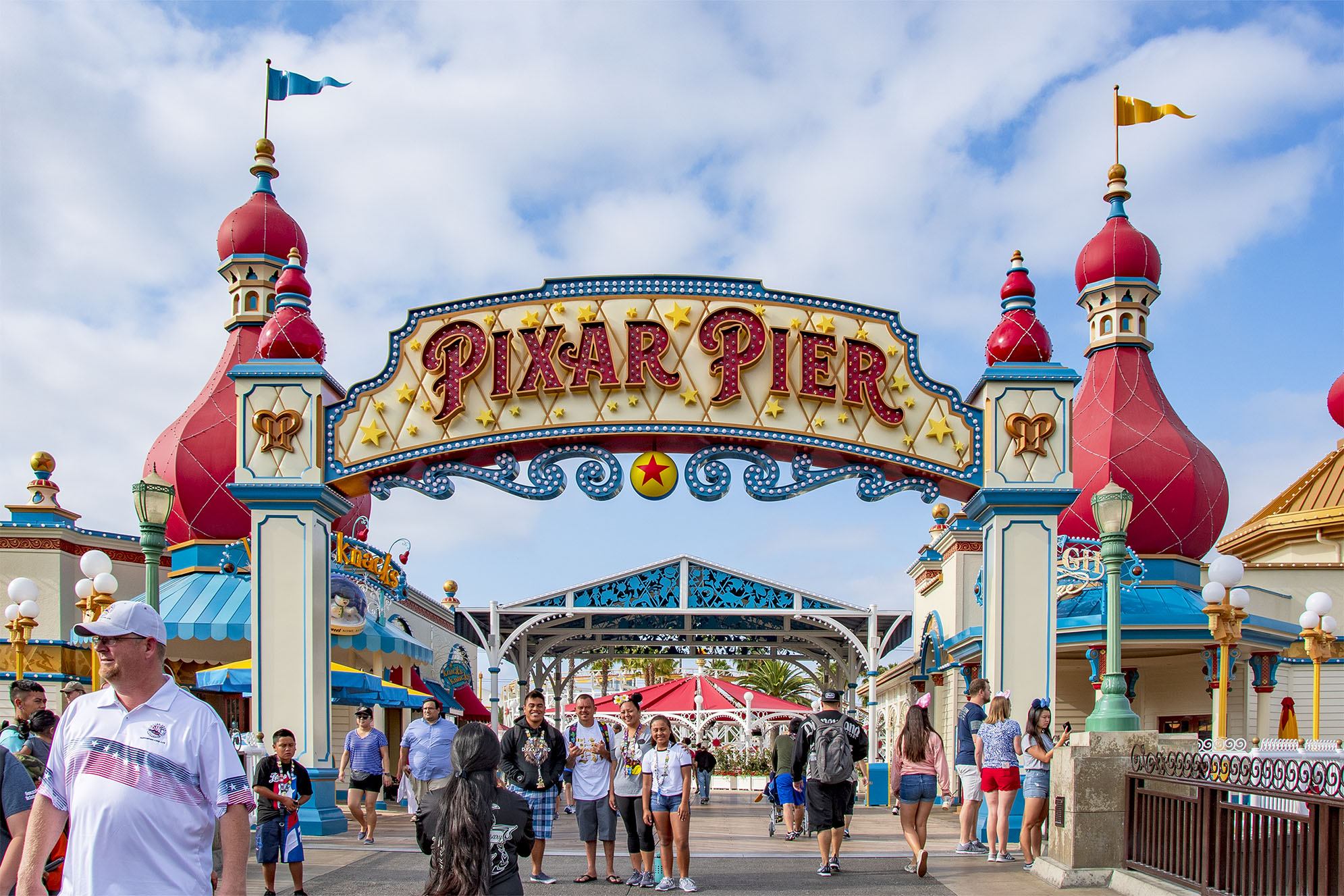 Pixar Pier Disney California Adventure Park