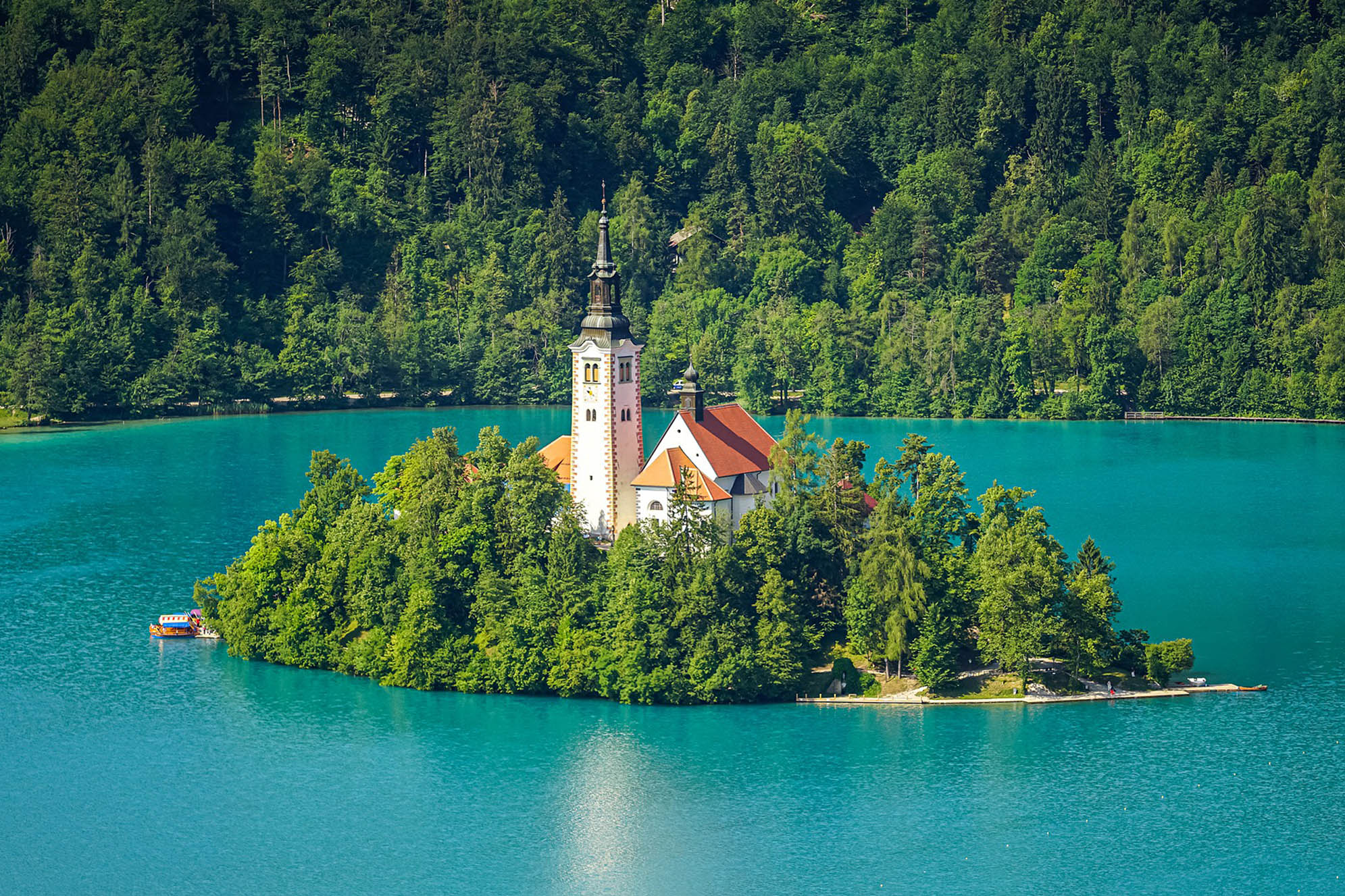 Lake Bled Slovenien