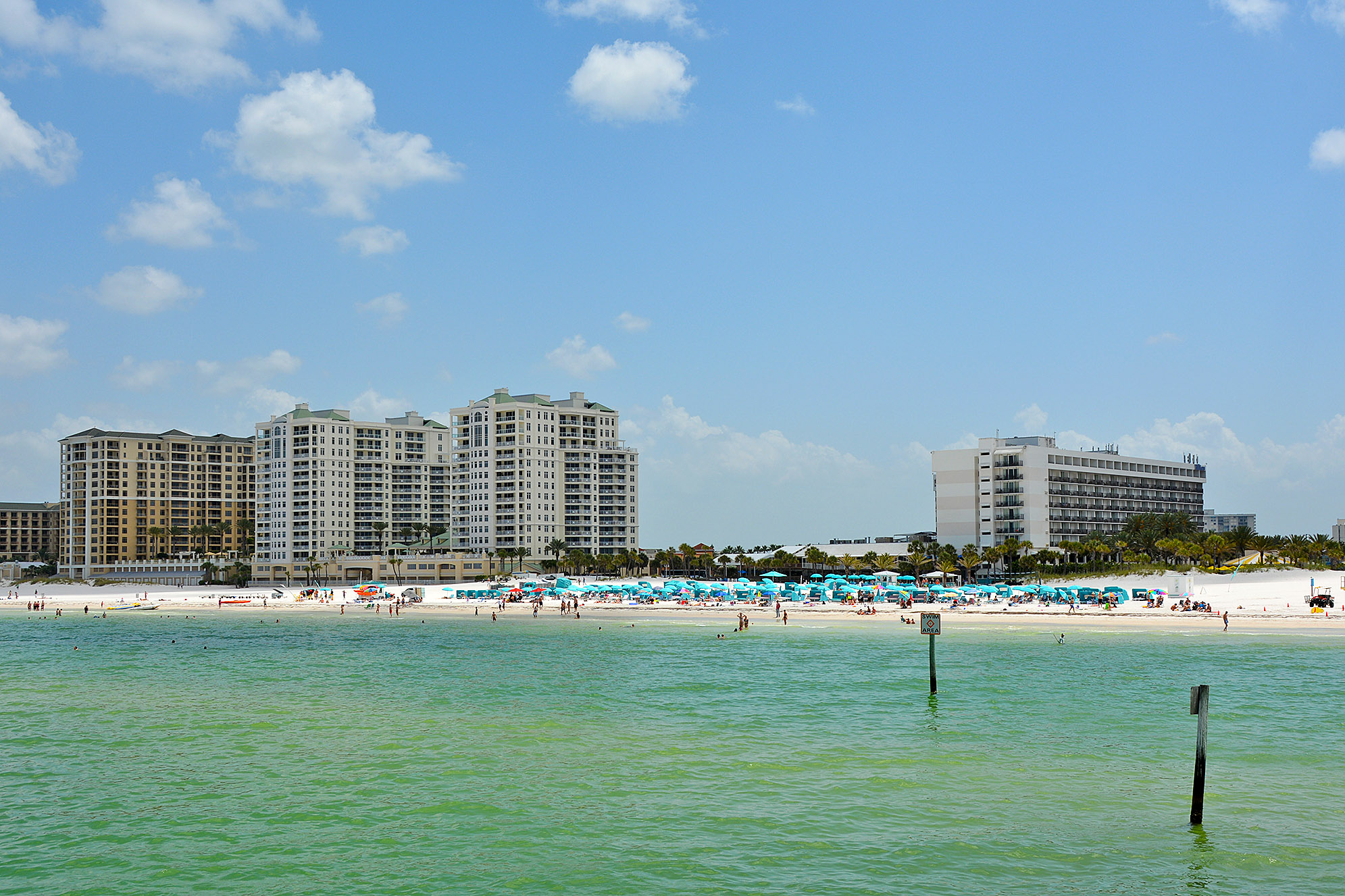 Clearwater Beach strand Florida USA