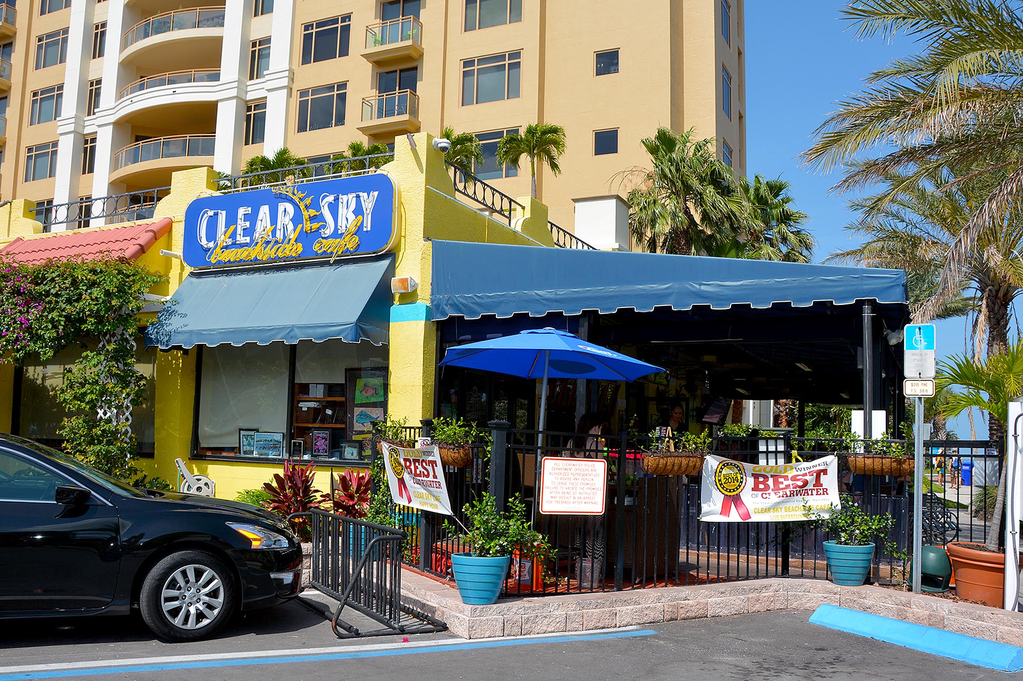 Clear Sky Beachside Cafe Clearwater Floridda