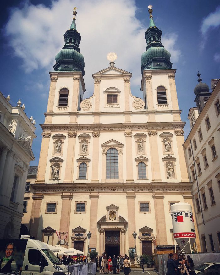 Jesuitenkirche Wien Instagram 2019