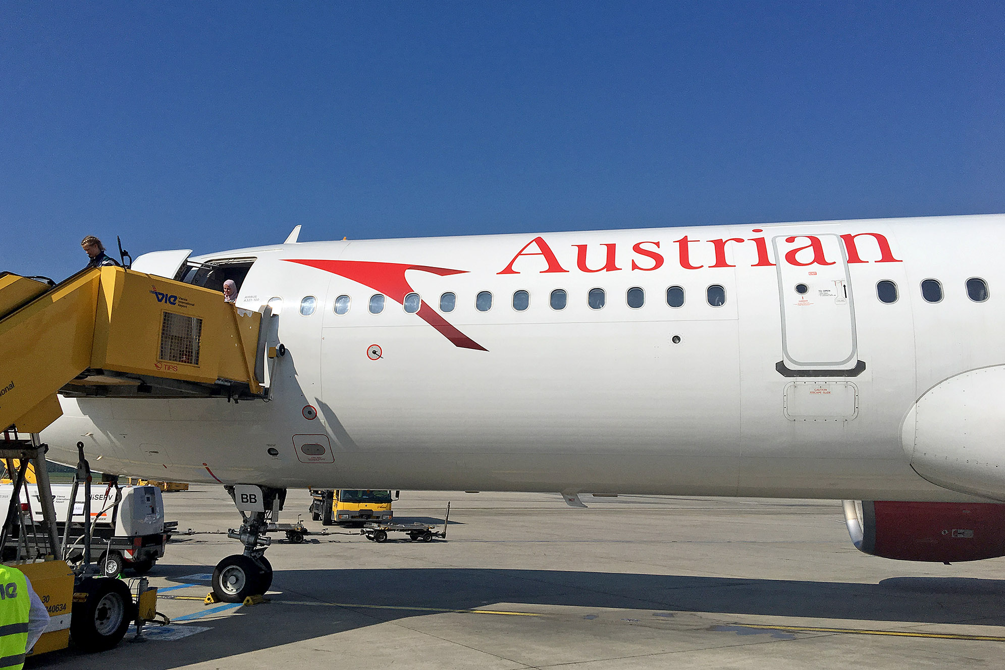 Austrian Airlines flygplan