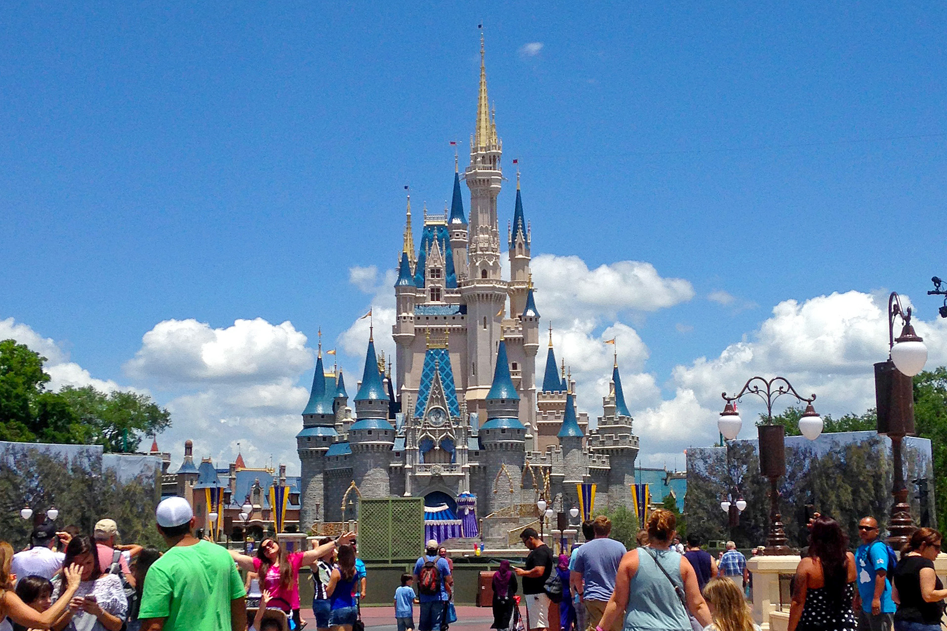 Askungens slott Walt Disney world i Orlando