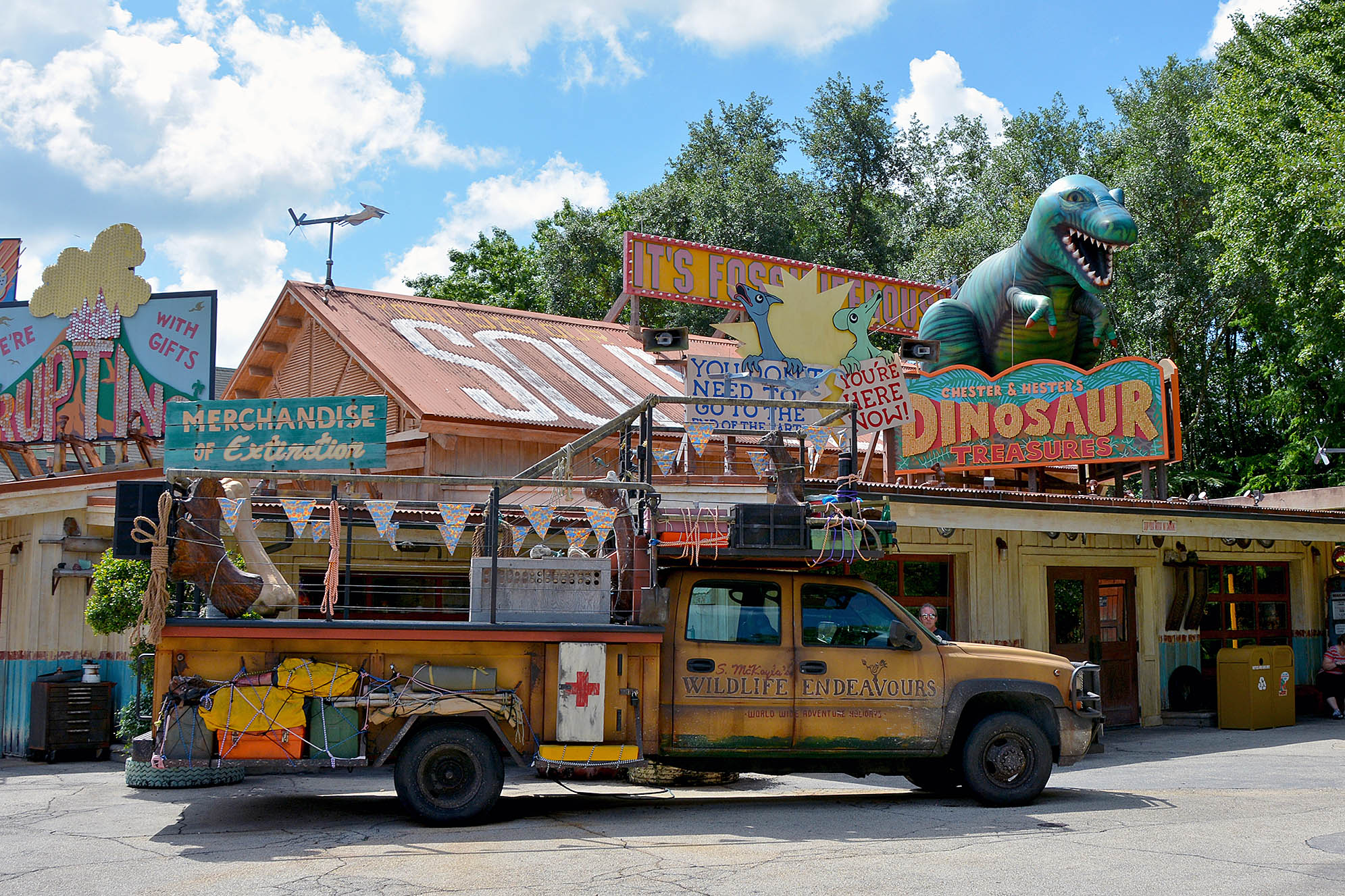 DinoLand U.S.A. på Disney's Animal Kingdom. 