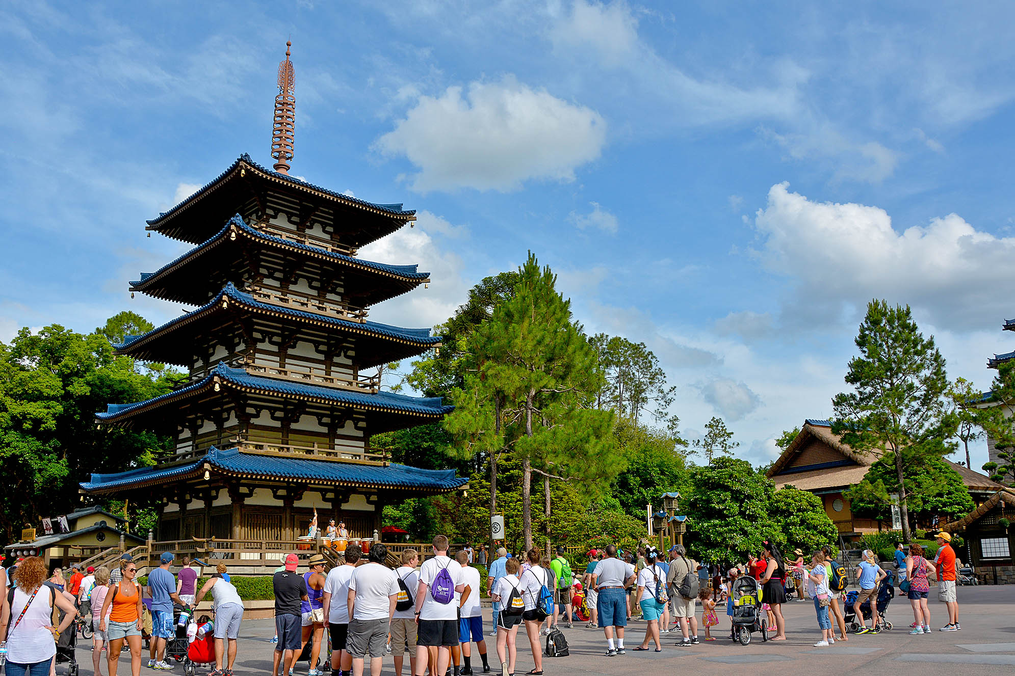 Japans paviljong på Epcot. 