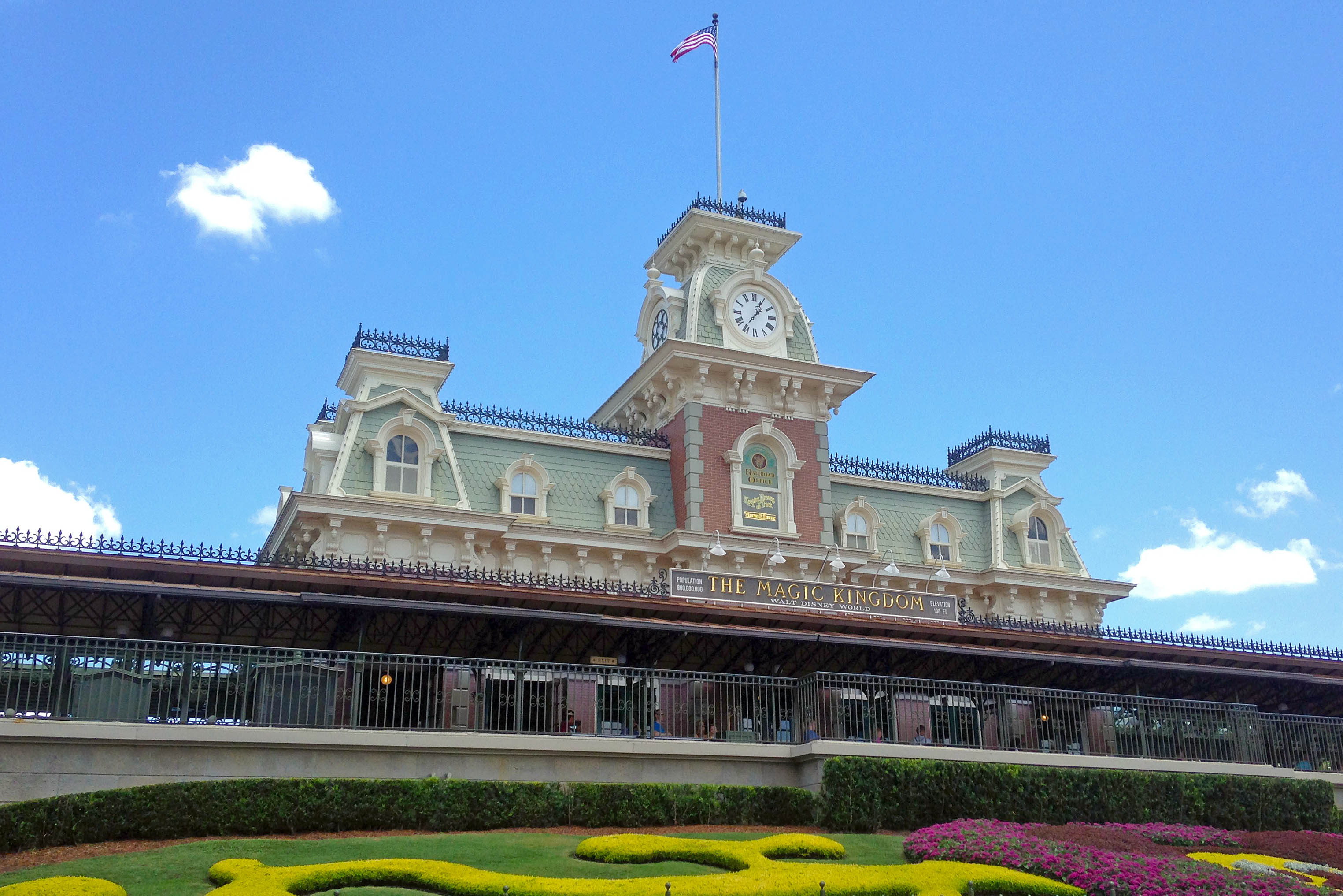 Disney Railroad Walt Disney World i Orlando
