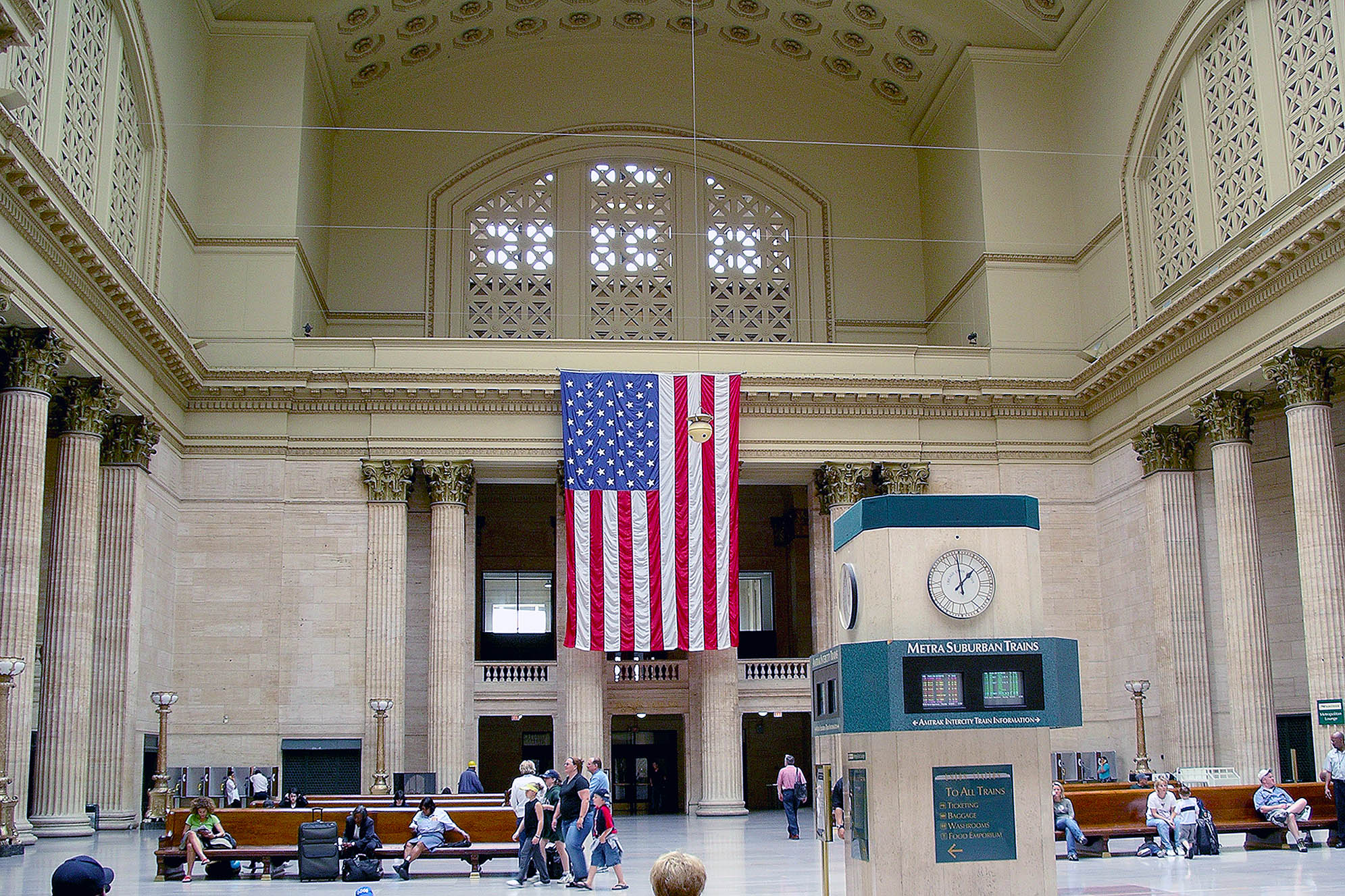Union Station Chicago Amtrak tågresor