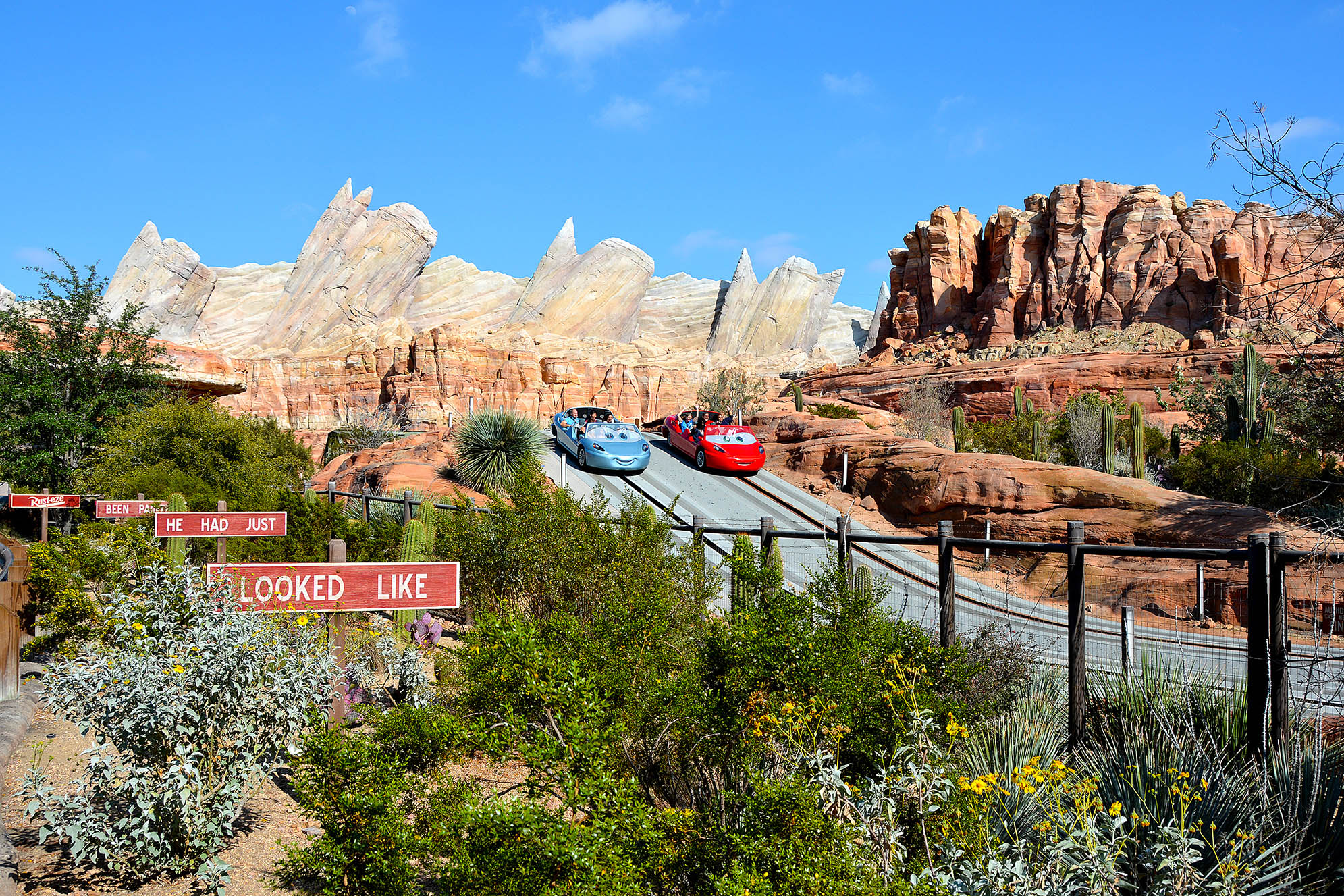 Radiator Springs Racers Disneys California Adventure