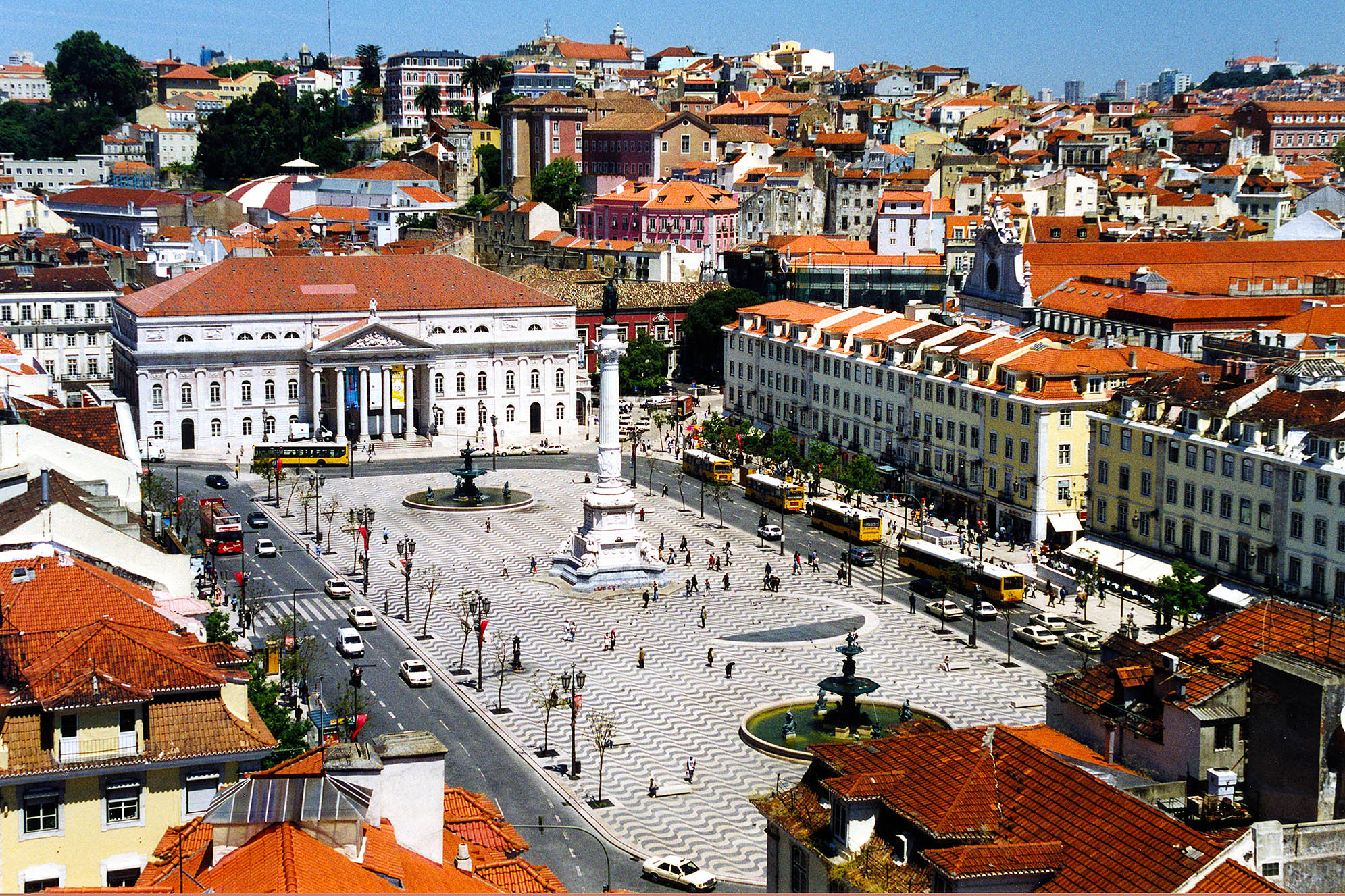 Praça do Rossio Lissabon