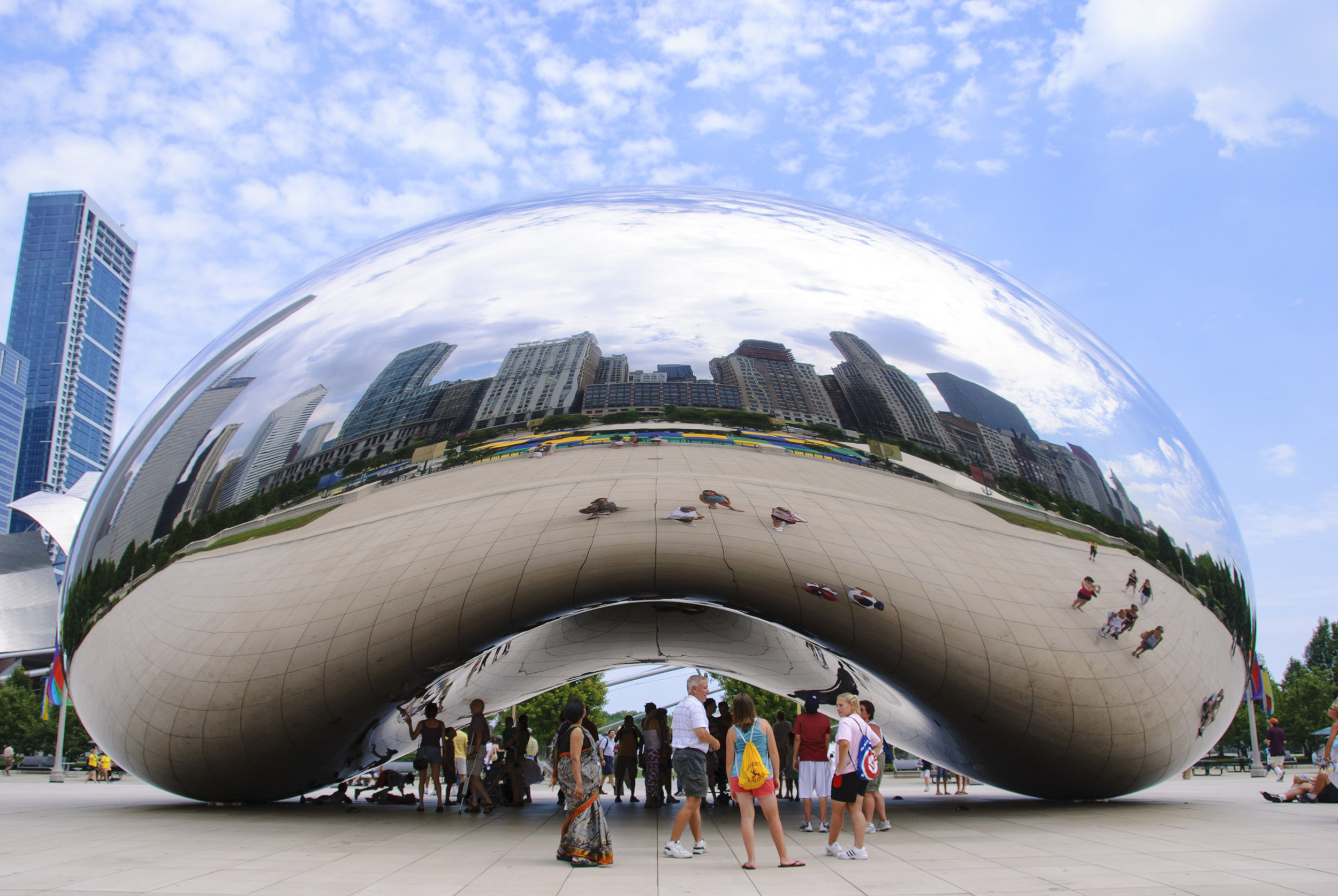 Cloud Gate Chicago Stadsalfabet