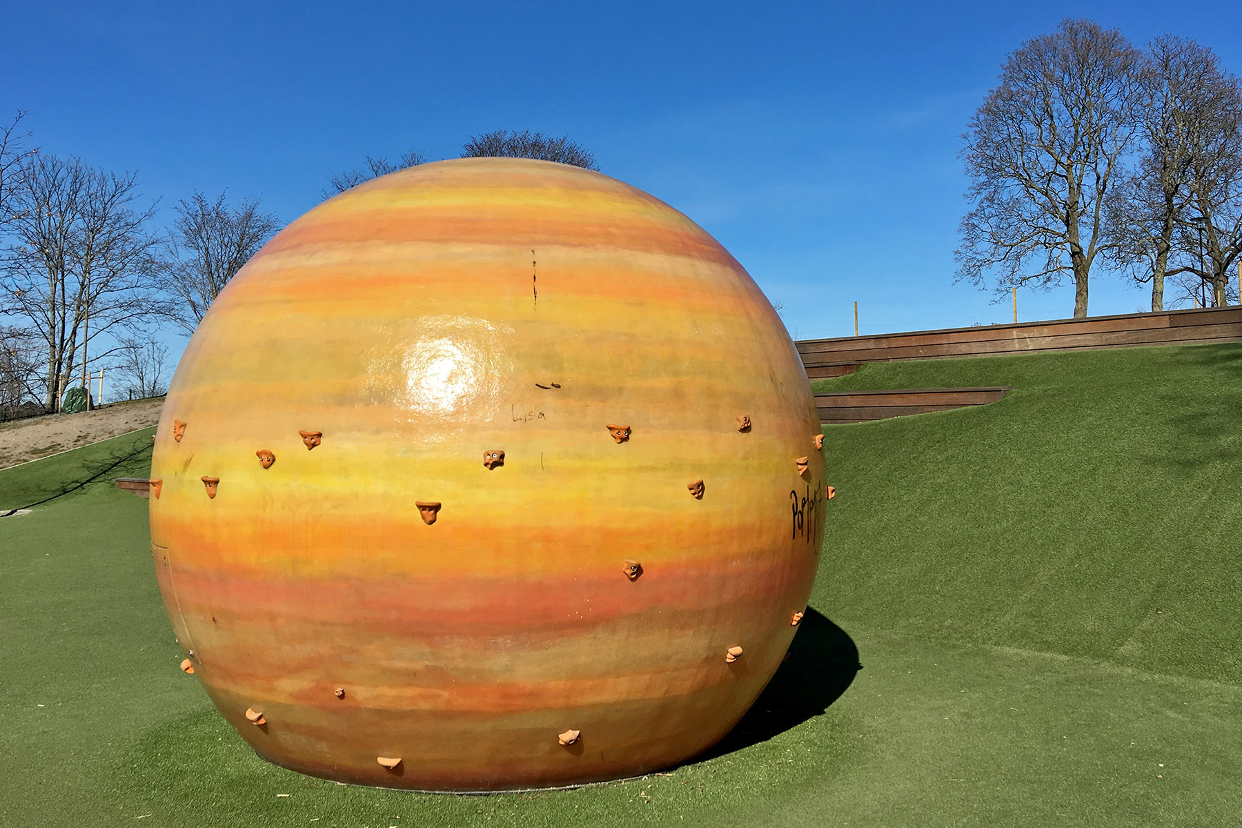 Planeten Jupiter i Observatorielunden