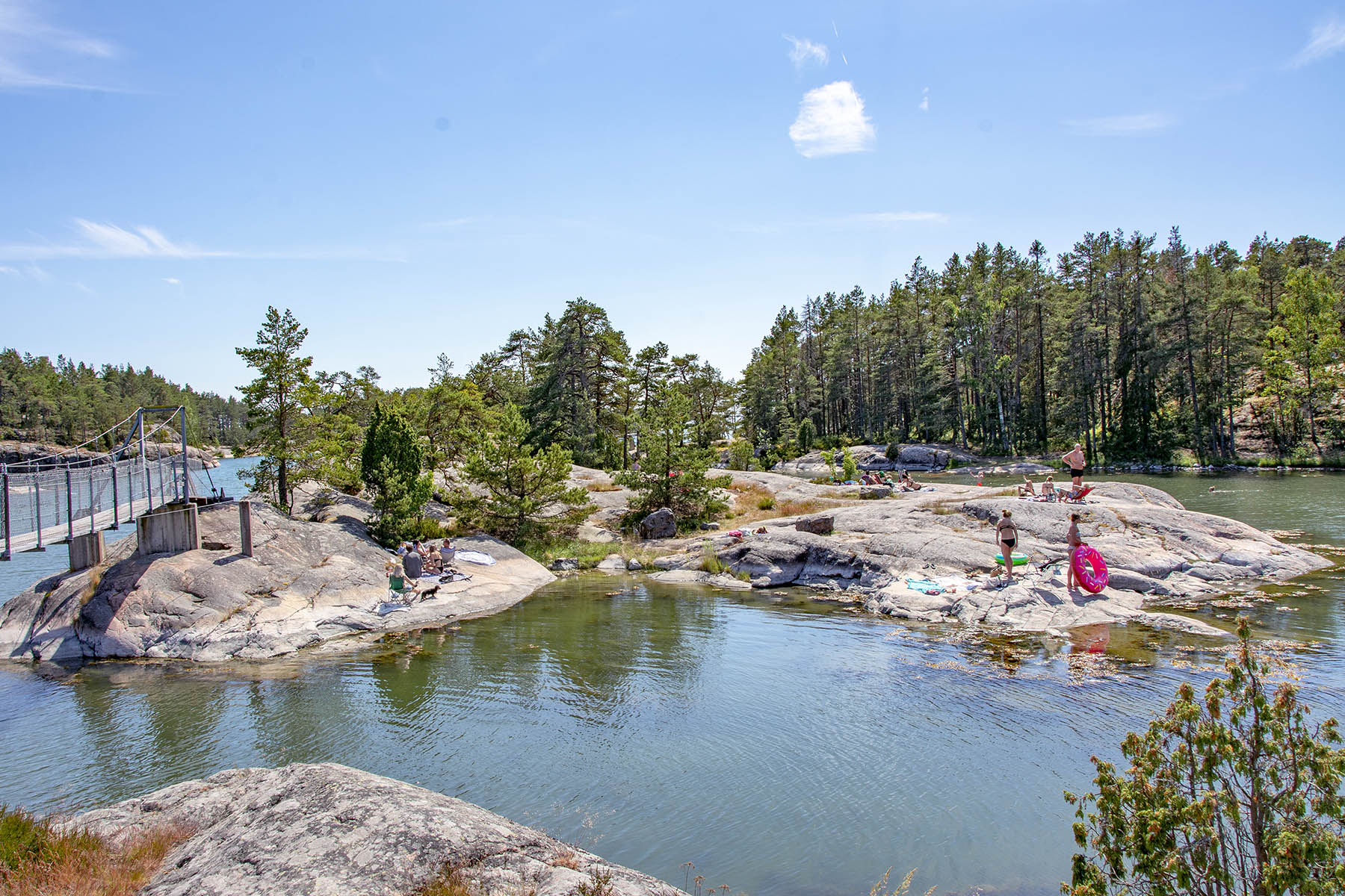 Badklippor i Stendörren