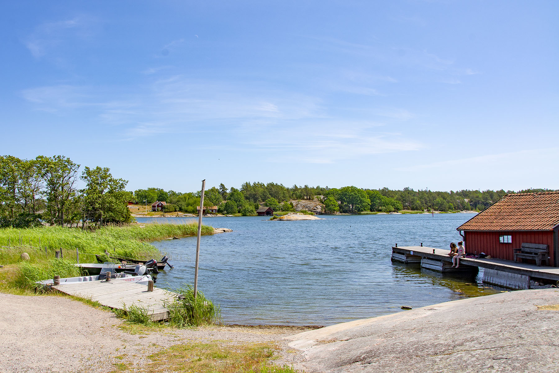 Vid Naturum i Stendörrens naturreservat