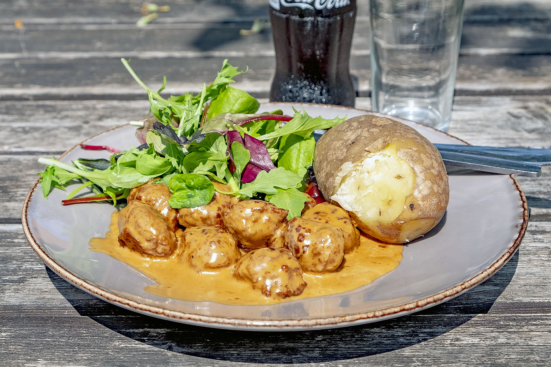 Köttbullar S:t Hans Café Mat i Visby