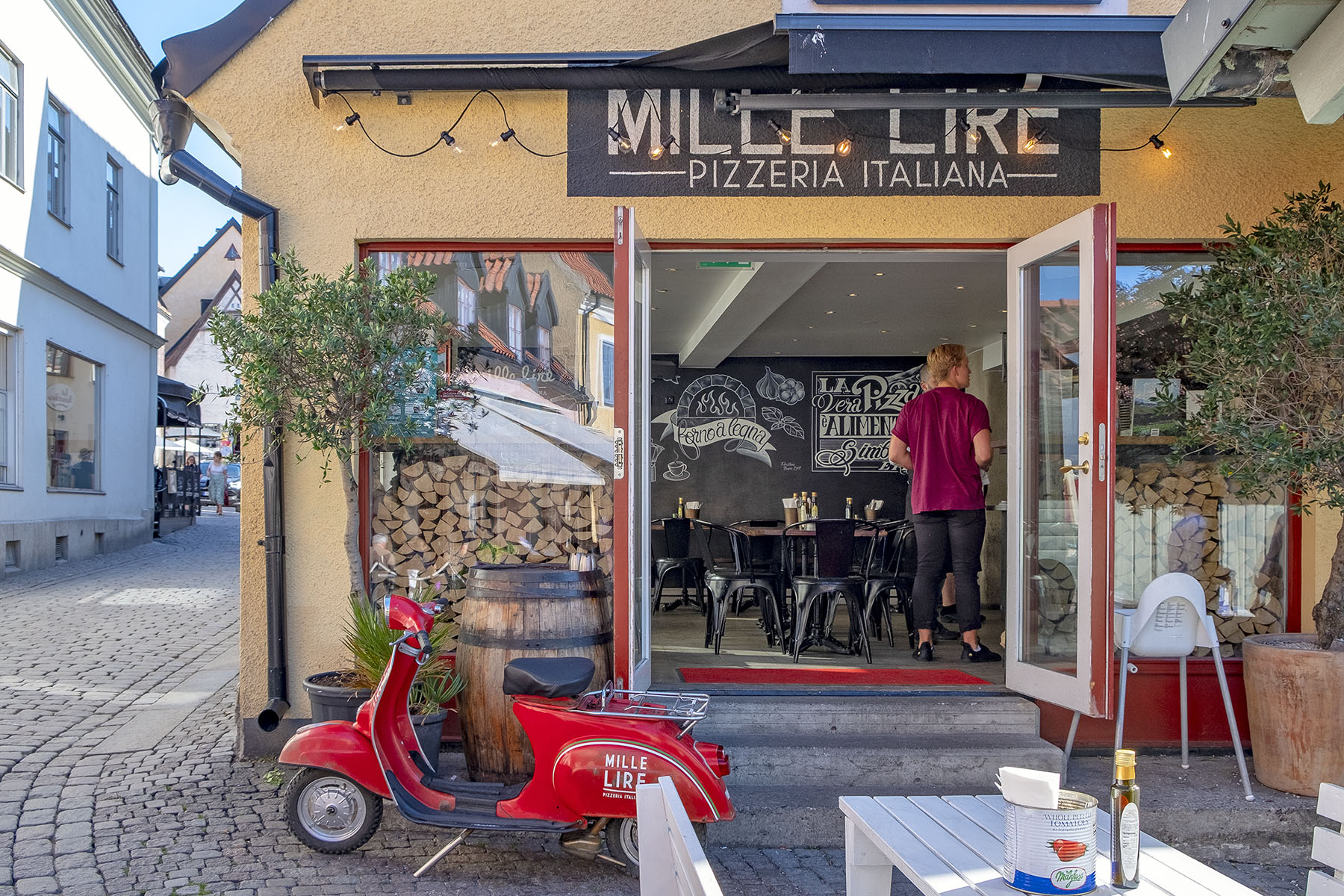 Mille Lire Mat i Visby