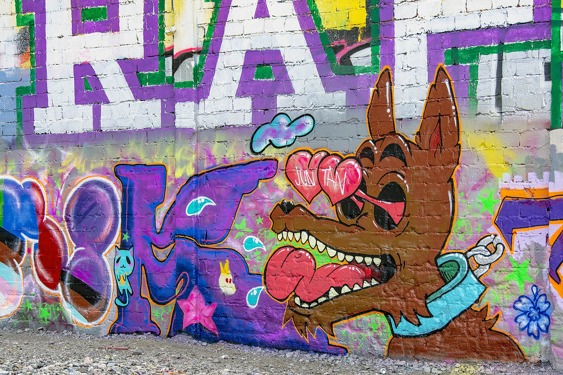 Snösätra gatukonst graffiti Street art