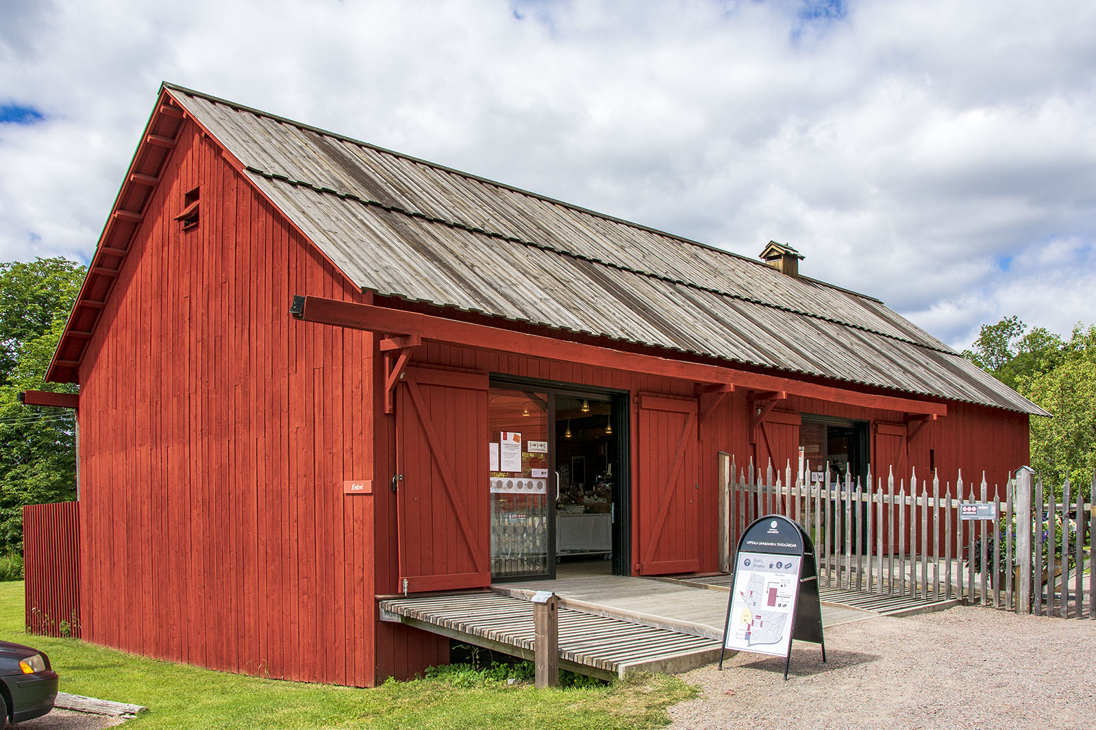 Linnés Hammarby museibutik och café