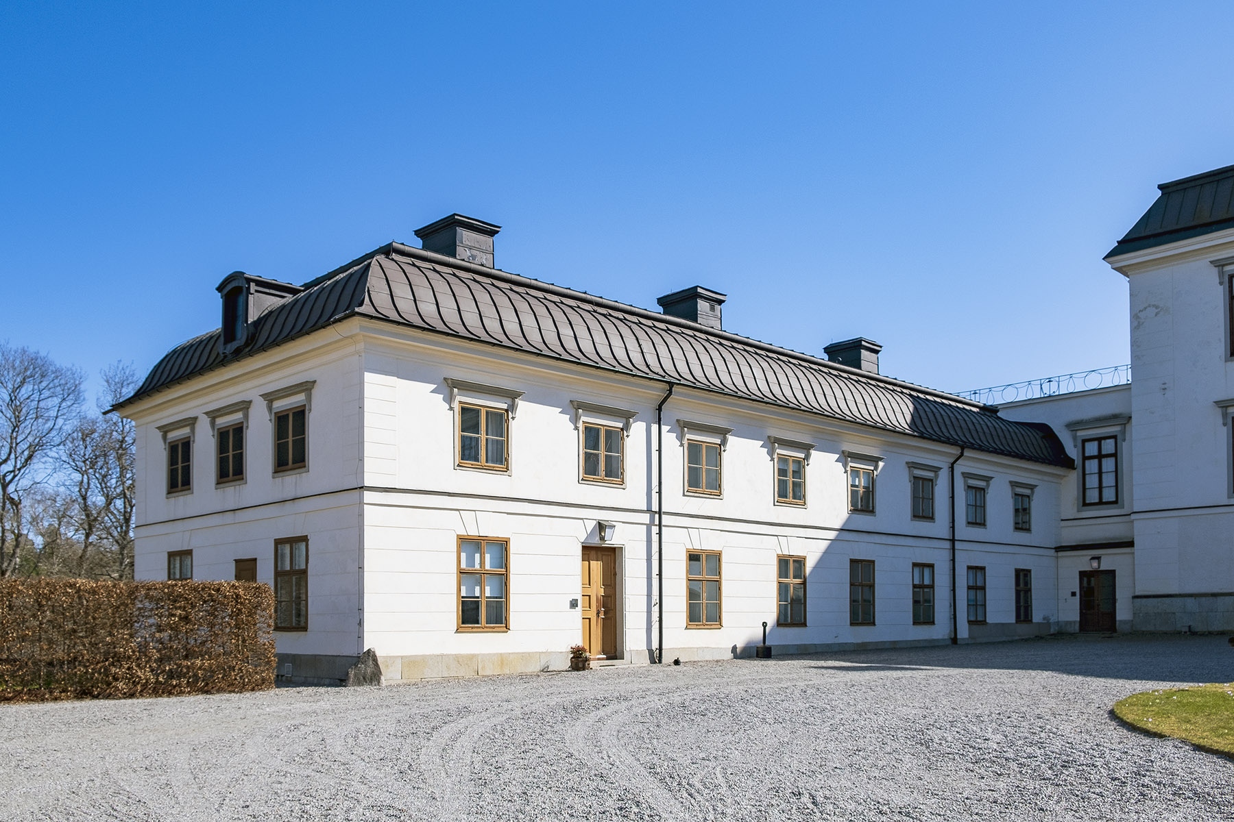 Rosersbergs slott Kavaljersflygeln. 