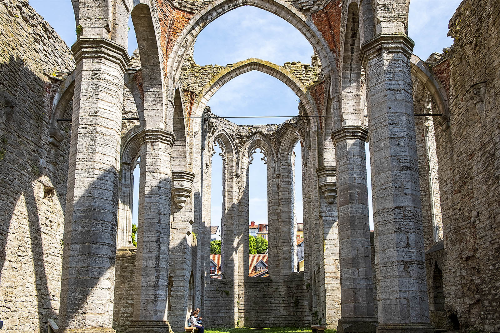 S:ta Karins kyrkoruin Visby Gotland