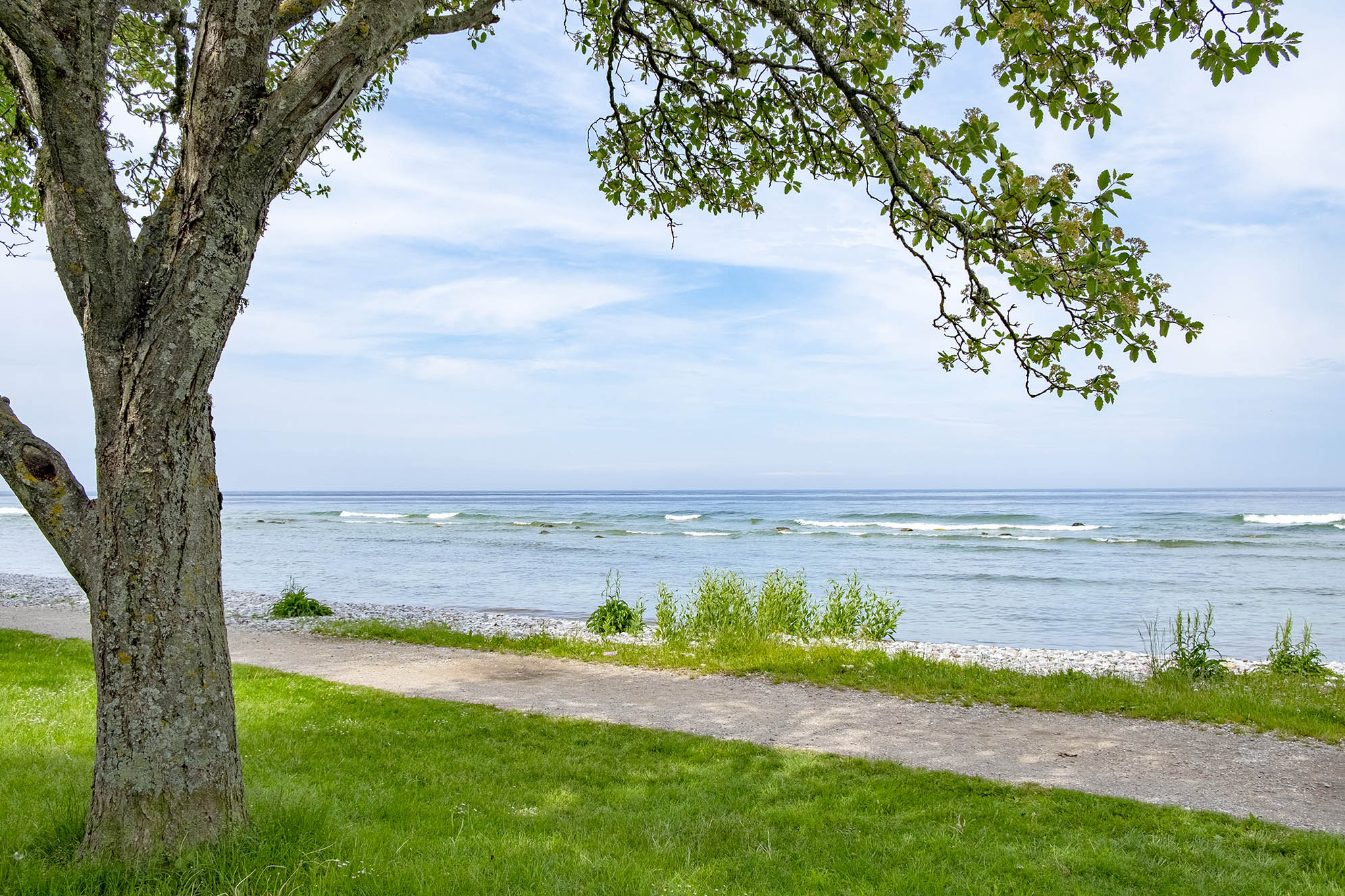 Strandpromenaden i Visby