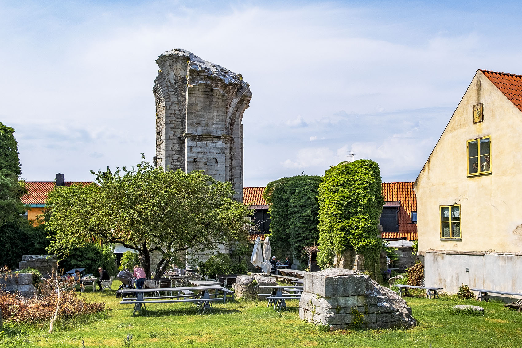 S:t Hans ruin Visby Gotland