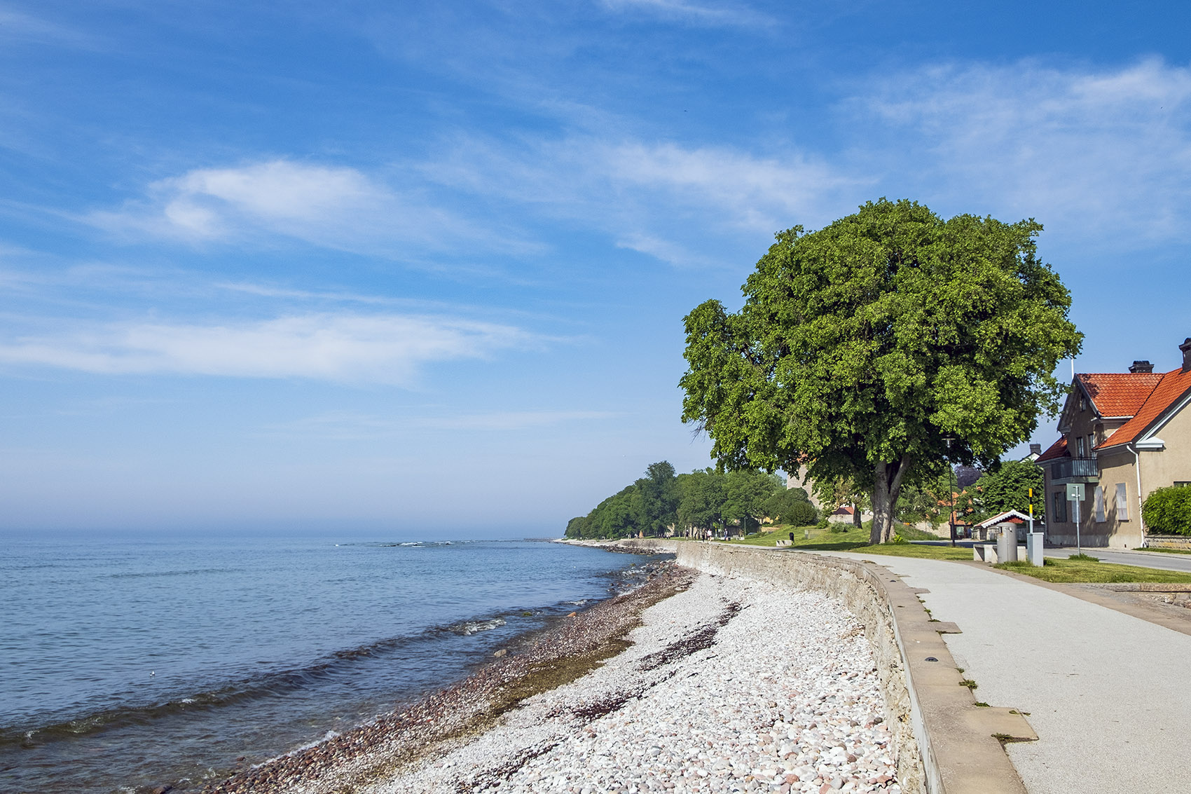 Strandpromenaden i Visby