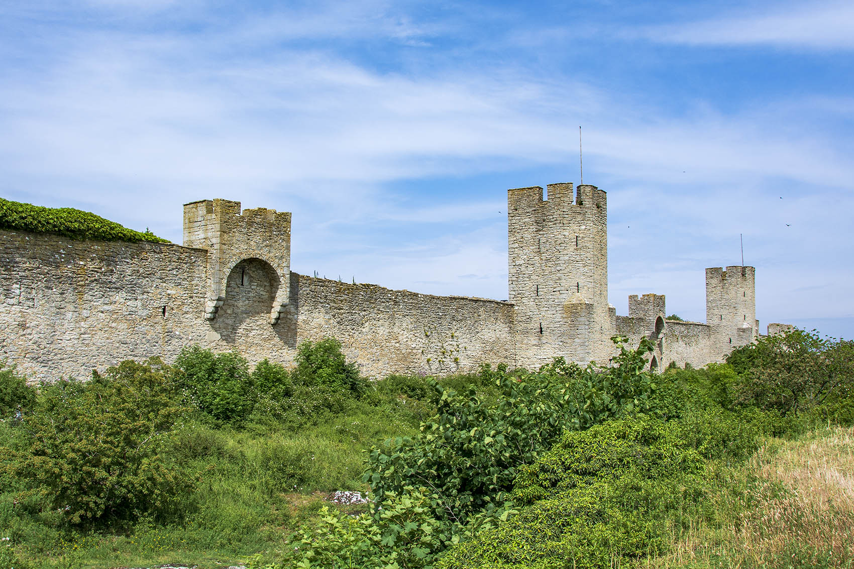 Ringmuren i Visby