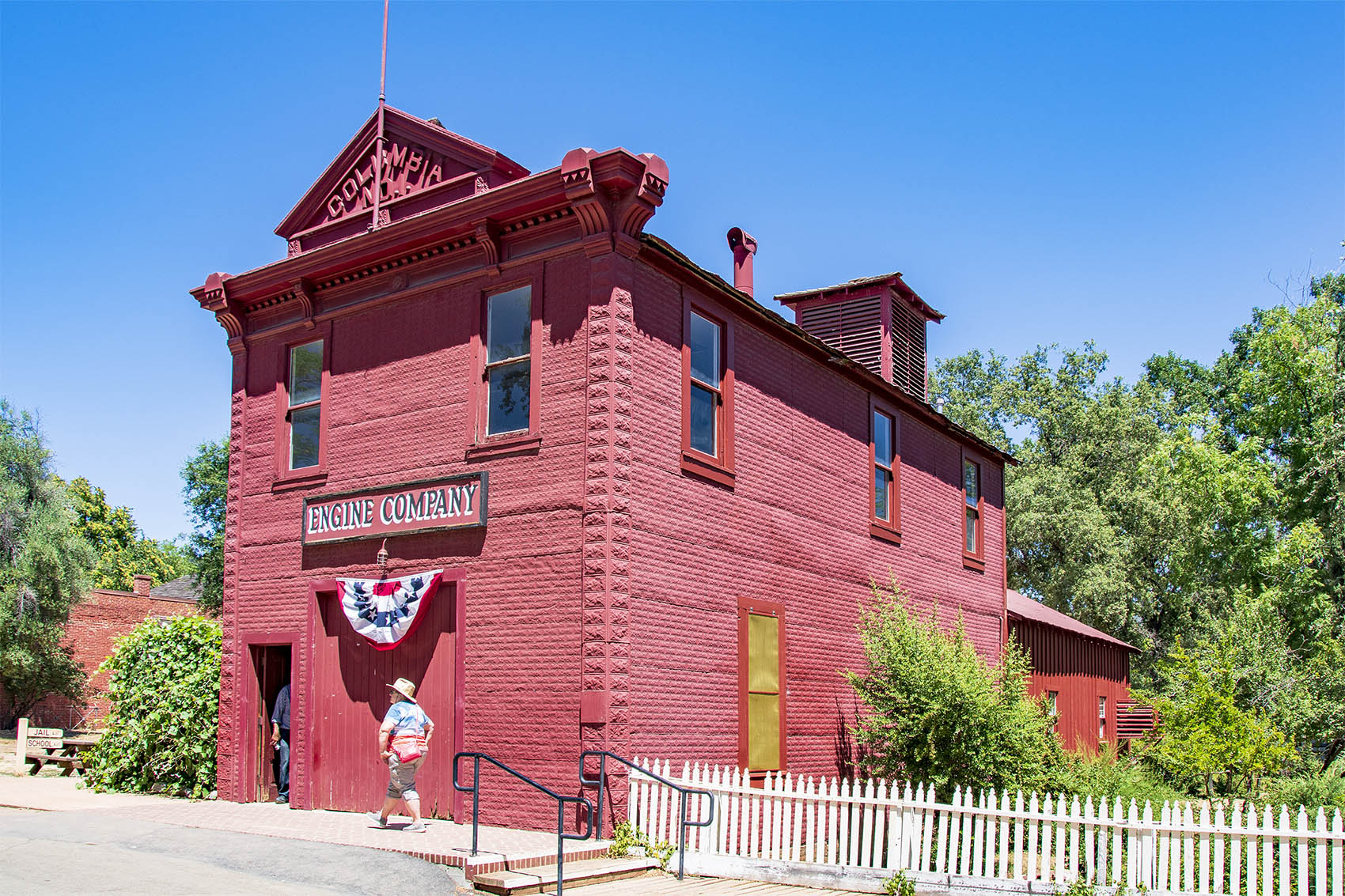 Main Street Fire House Columbia California