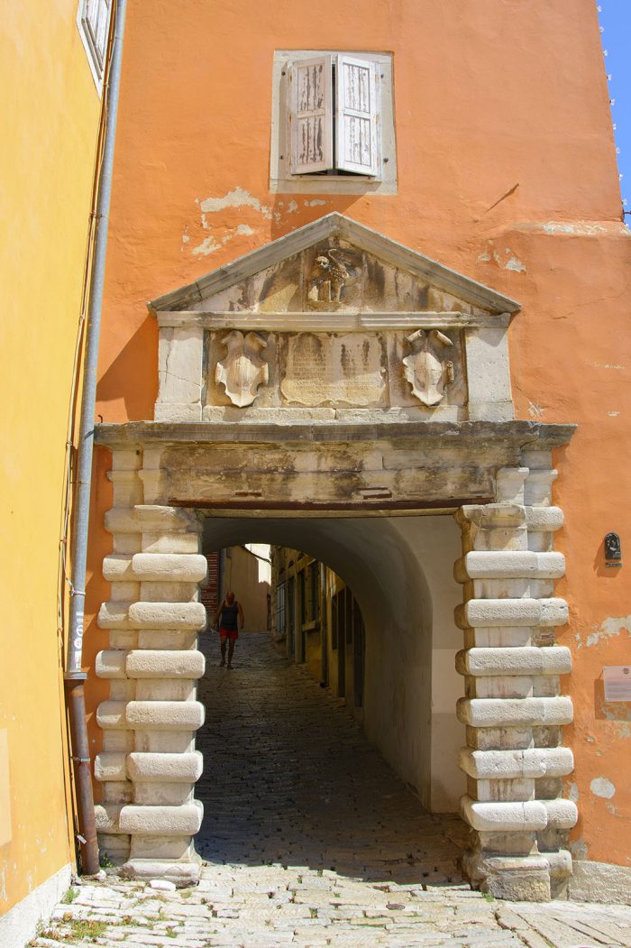 Porta Sanfior Labin Kroatien