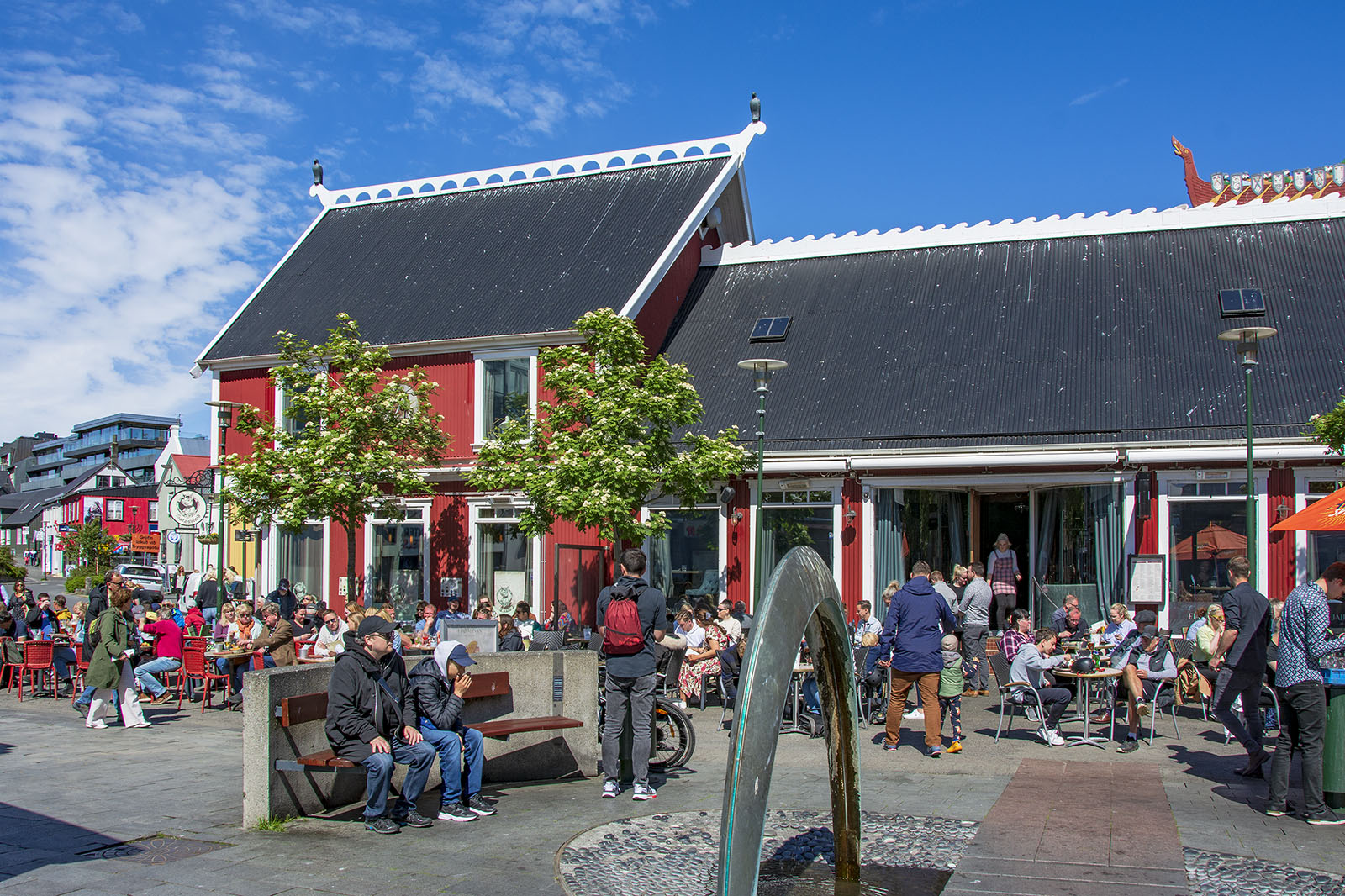 Ingólfur Square Reykjavik Island