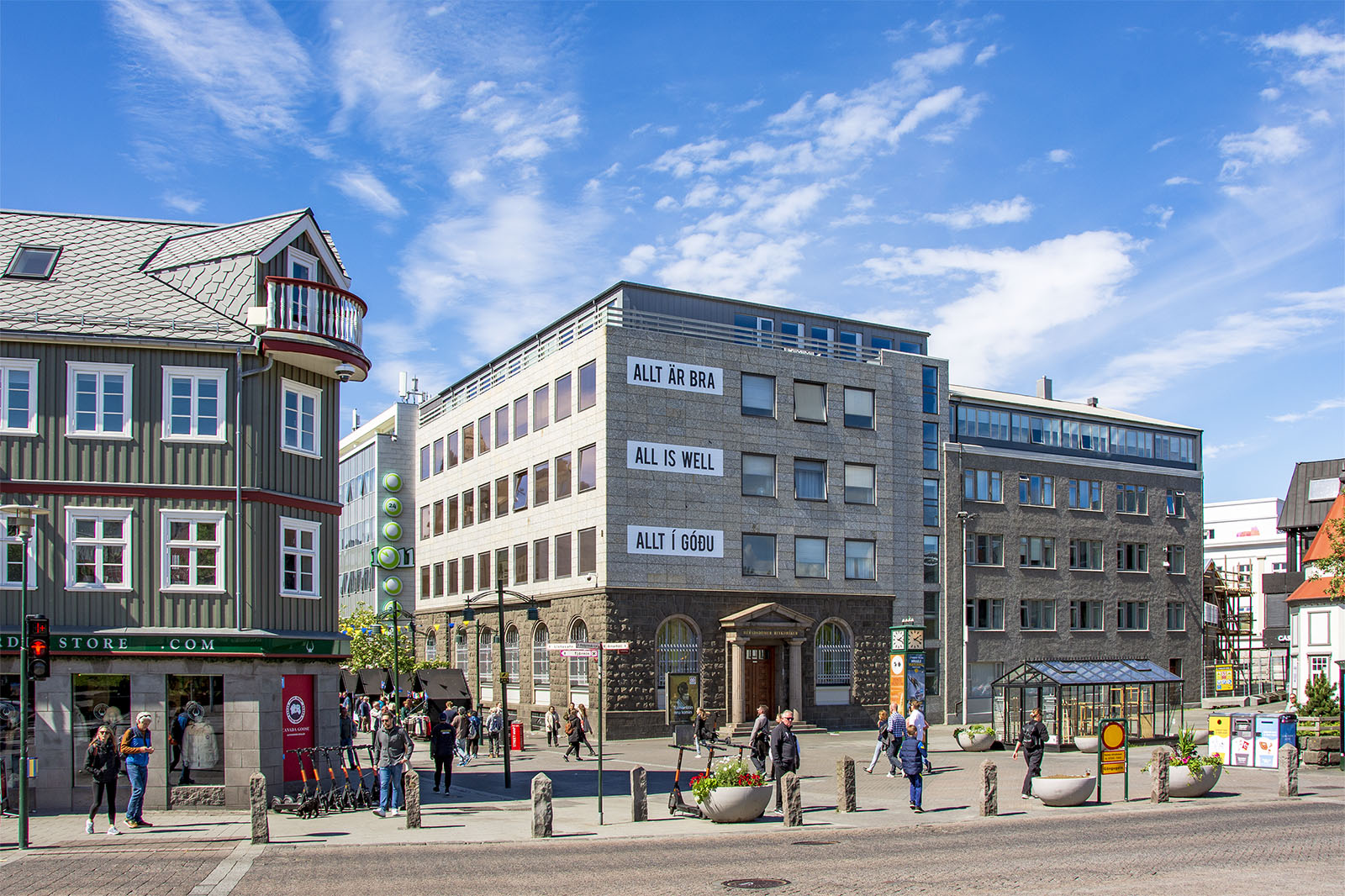 Lækjargata Reykjavik Island