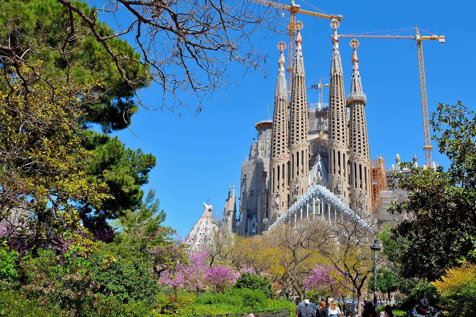 Sagrada Familia Barcelona Spain Gaudi