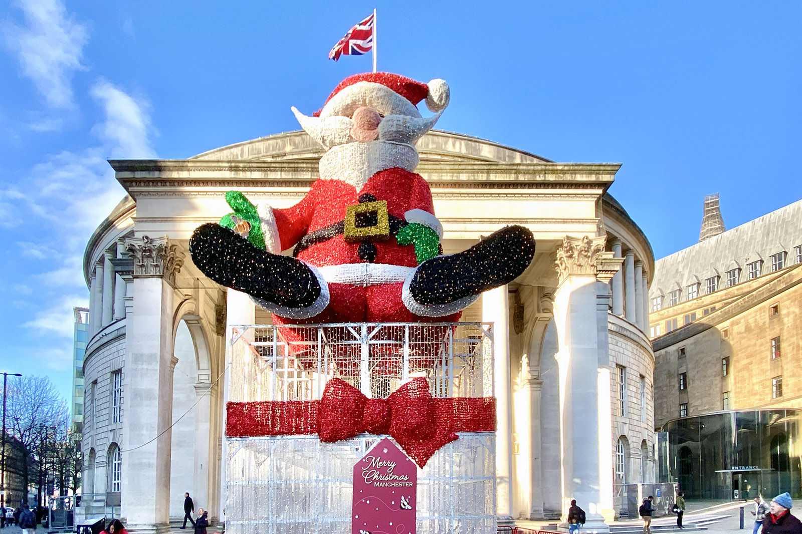 Santa Manchester Central Library 