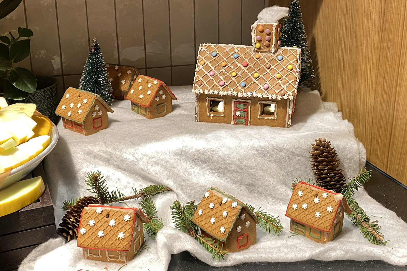 Pepparkakshus på Comfort Hotel Arlanda Airport