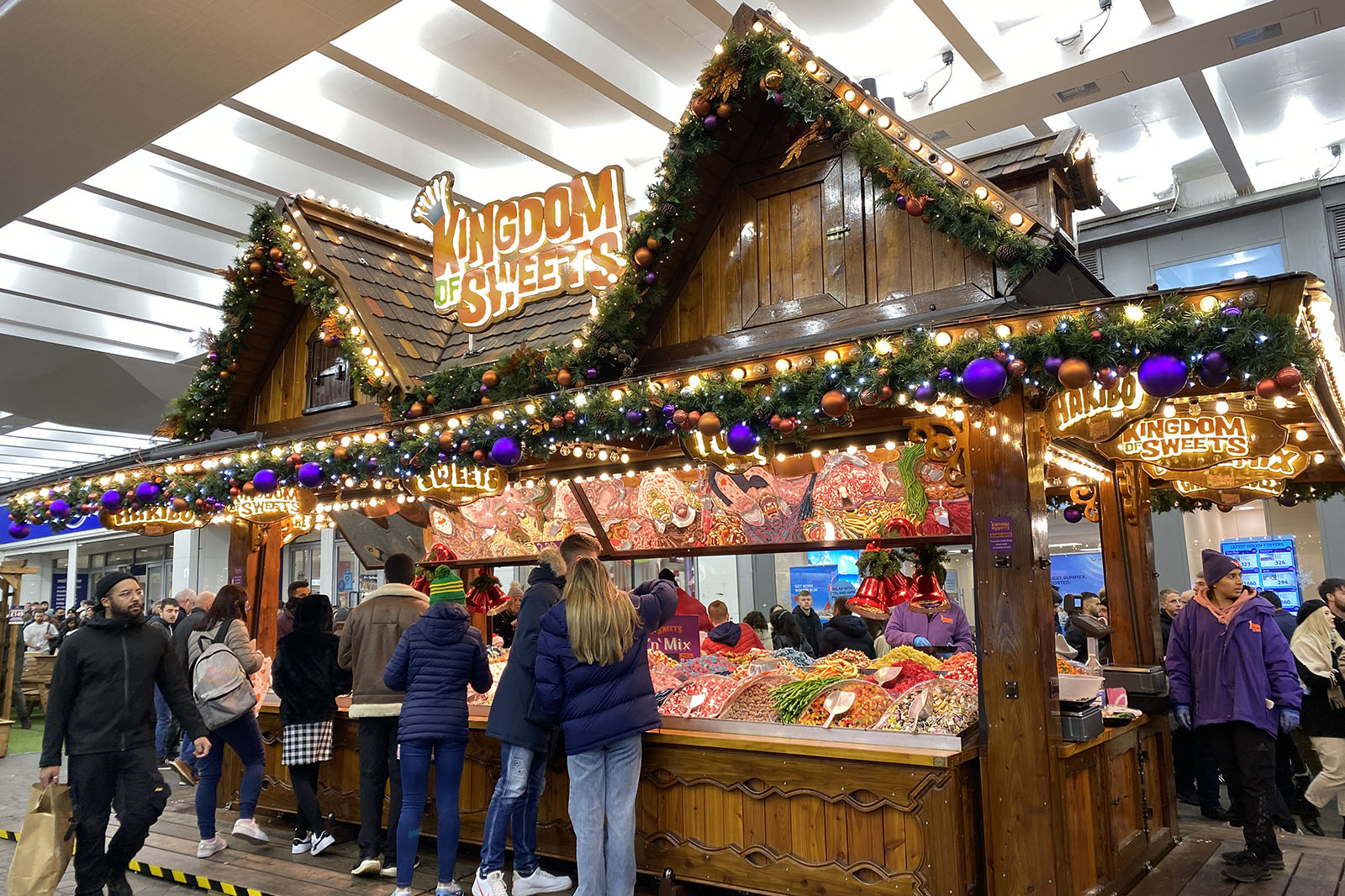 Godis Manchesters julmarknad